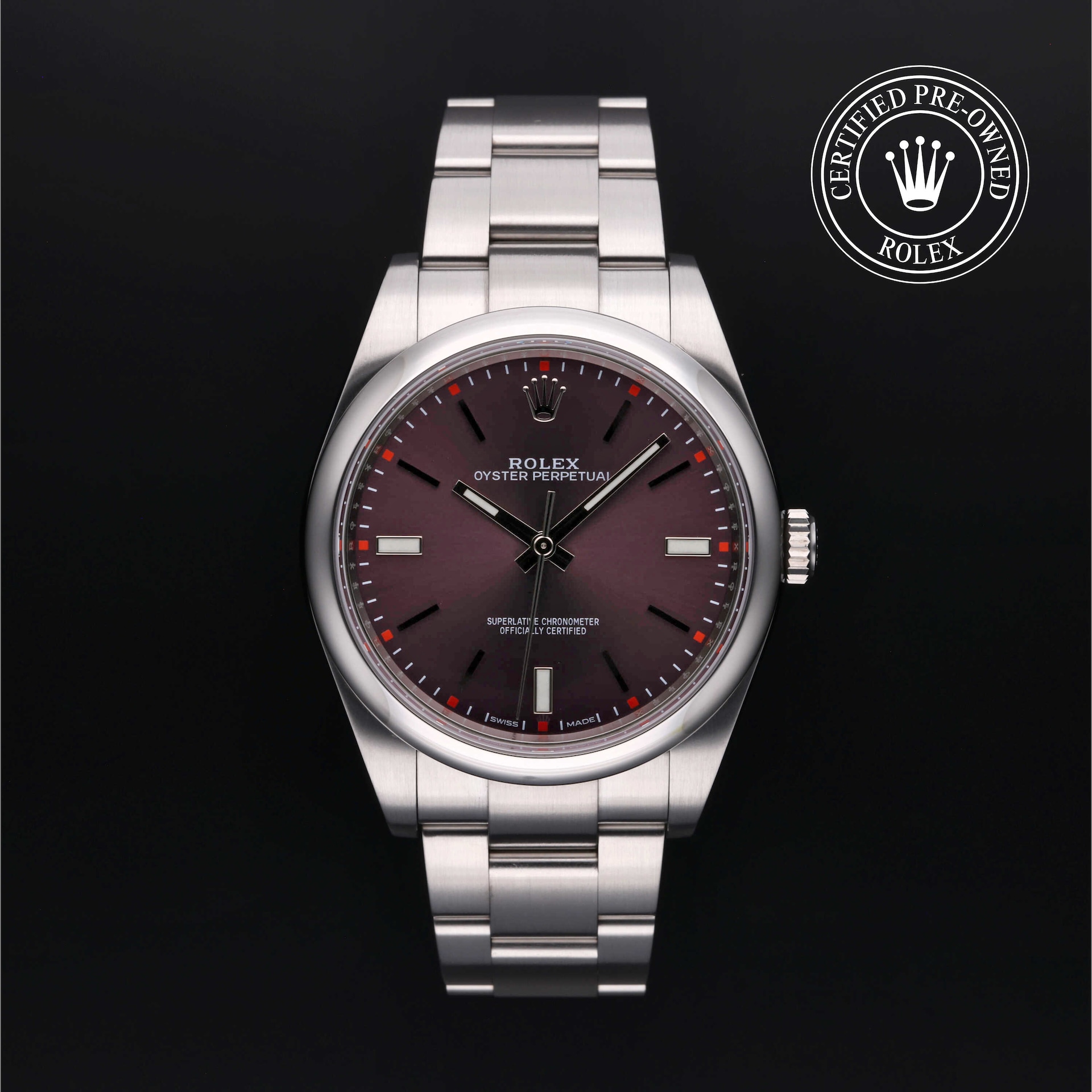 Rolex Certified Pre-Owned Oyster Perpetual 39