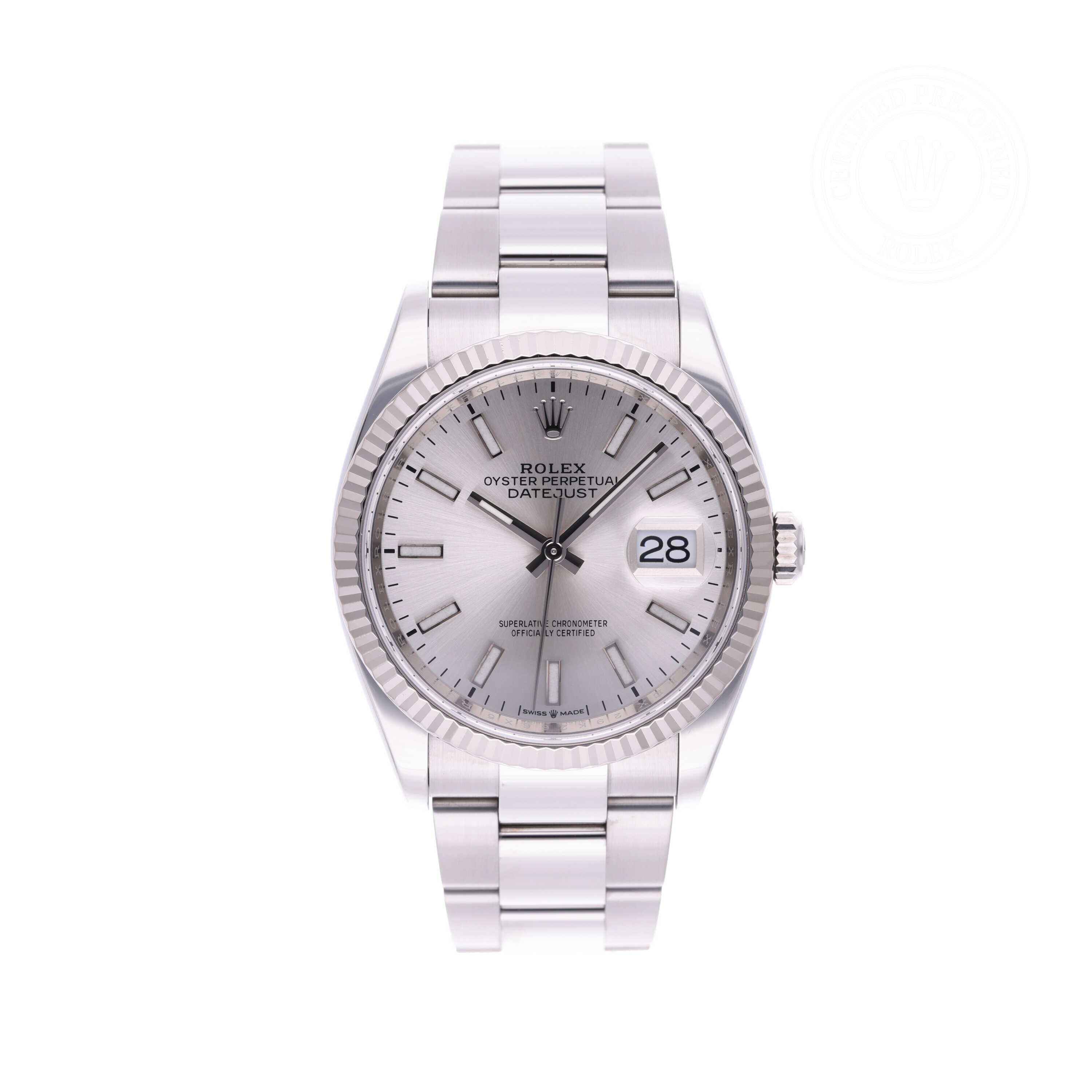 Rolex Datejust 36 Official Certified Pre-Owned