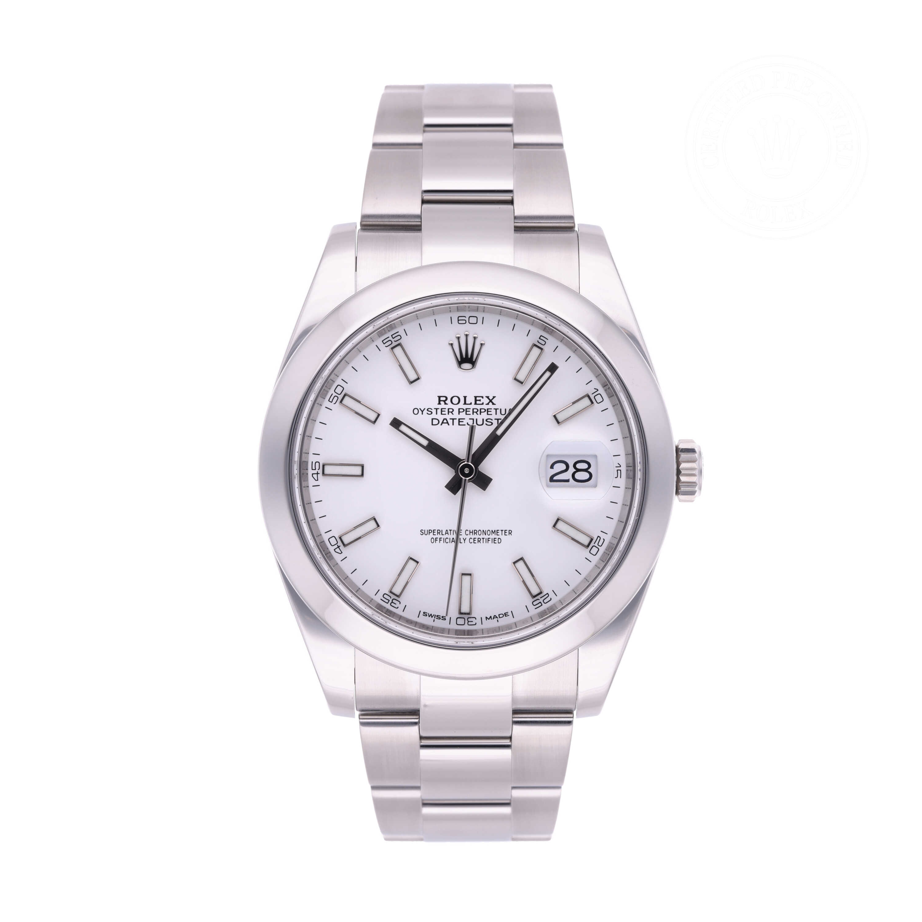 Rolex Datejust 41 Official Certified Pre-Owned
