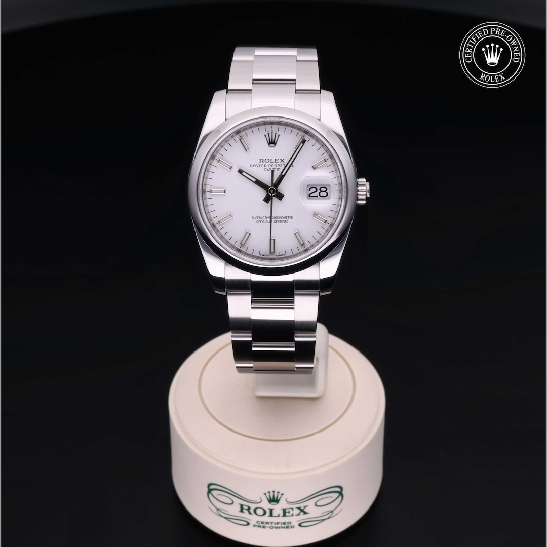 Rolex Rolex Certified Pre-Owned Oyster Perpetual Date 34 Rolex Rolex Certified Pre-Owned Oyster Perpetual Date 34