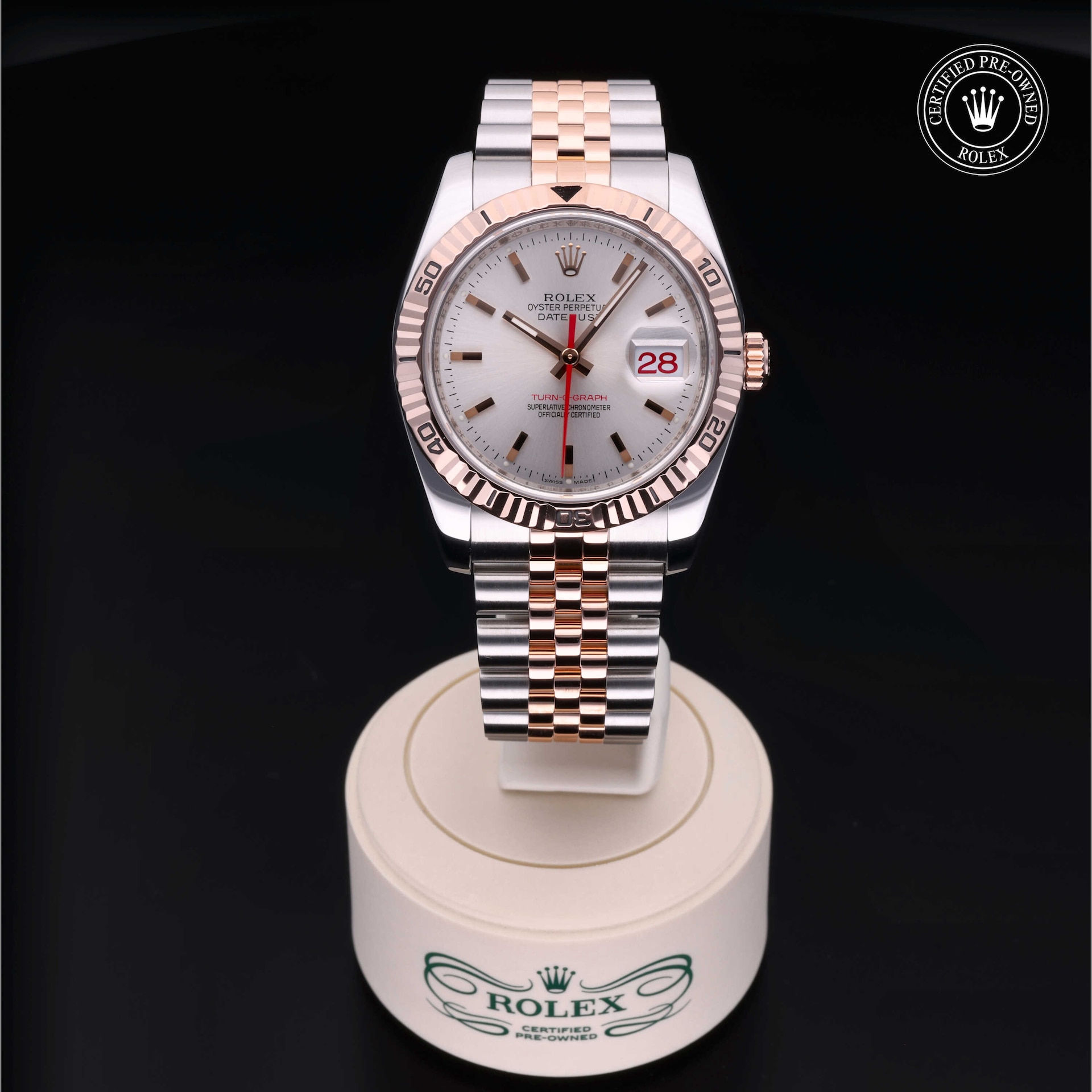 Rolex Certified Pre-Owned Datejust Turn-O-Graph