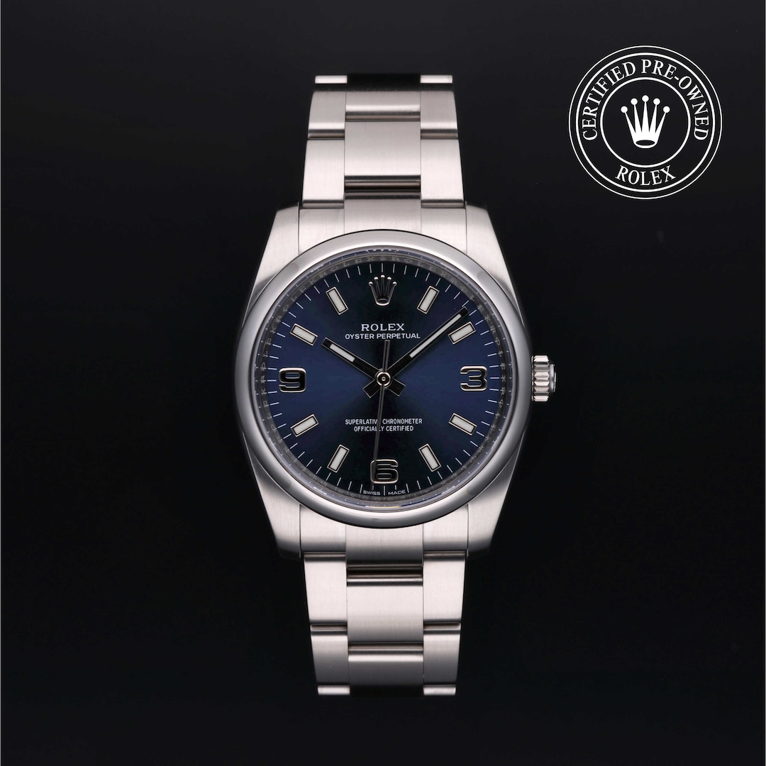 Rolex Rolex Certified Pre-Owned Oyster Perpetual 34 Rolex Rolex Certified Pre-Owned Oyster Perpetual 34