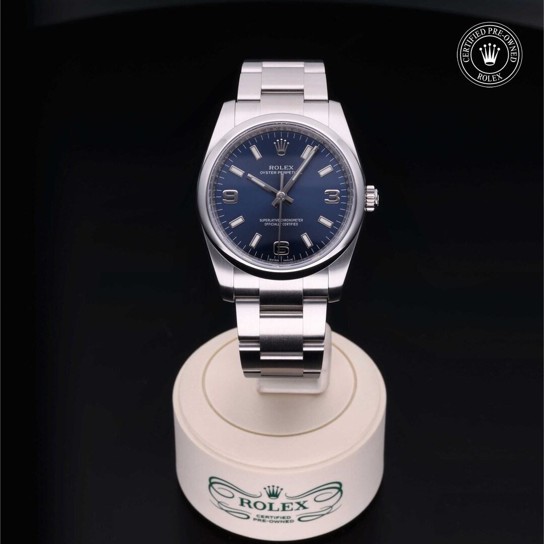 Rolex Rolex Certified Pre-Owned Oyster Perpetual 34 Rolex Rolex Certified Pre-Owned Oyster Perpetual 34