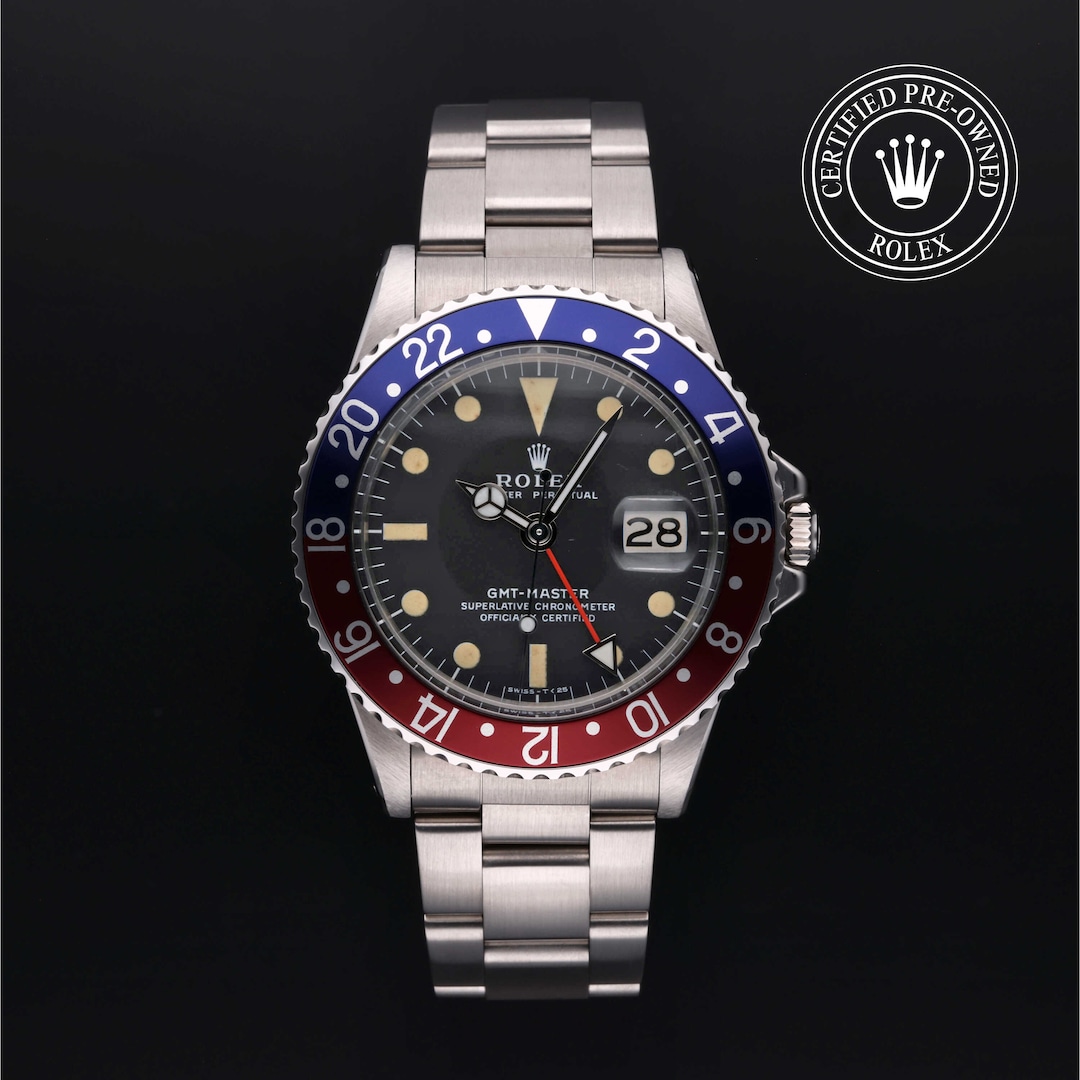 Rolex Certified Pre-Owned GMT-MASTER Rolex Certified Pre-Owned GMT-MASTER