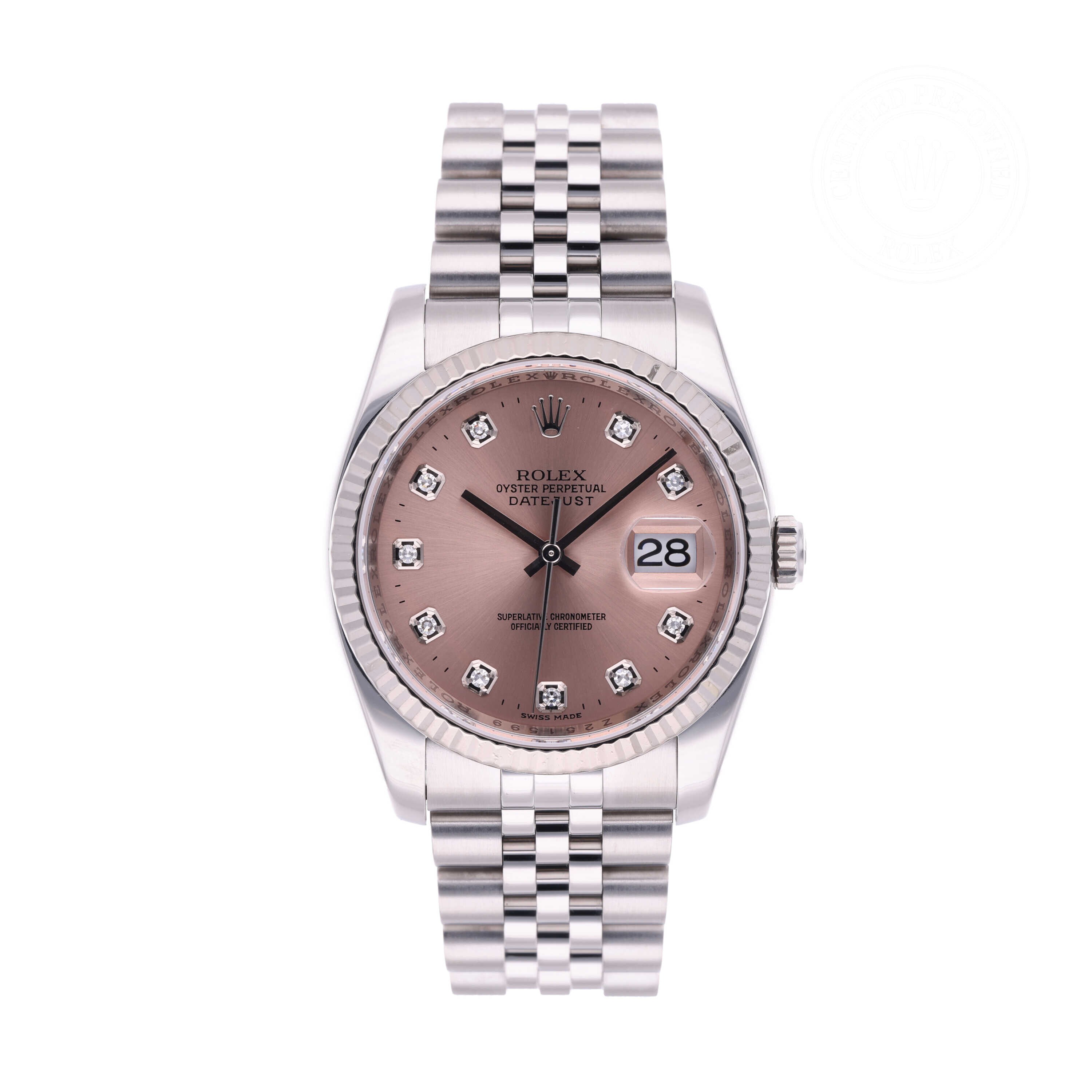 Rolex Datejust 36 Official Certified Pre-Owned