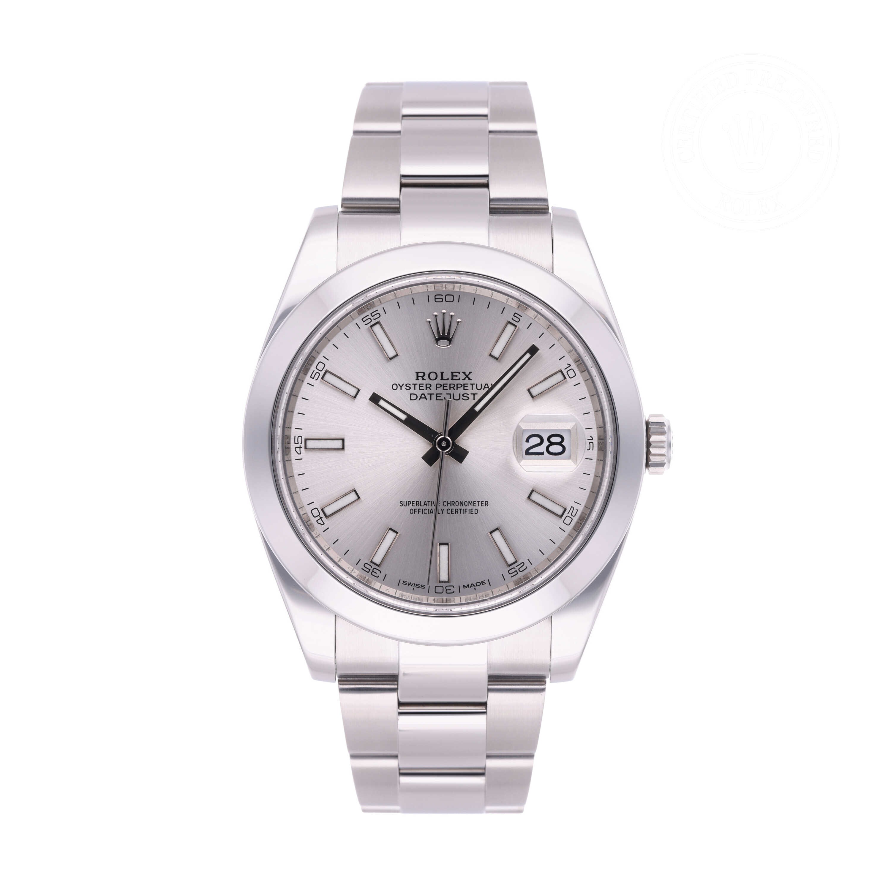 Rolex Datejust 41 Official Certified Pre-Owned