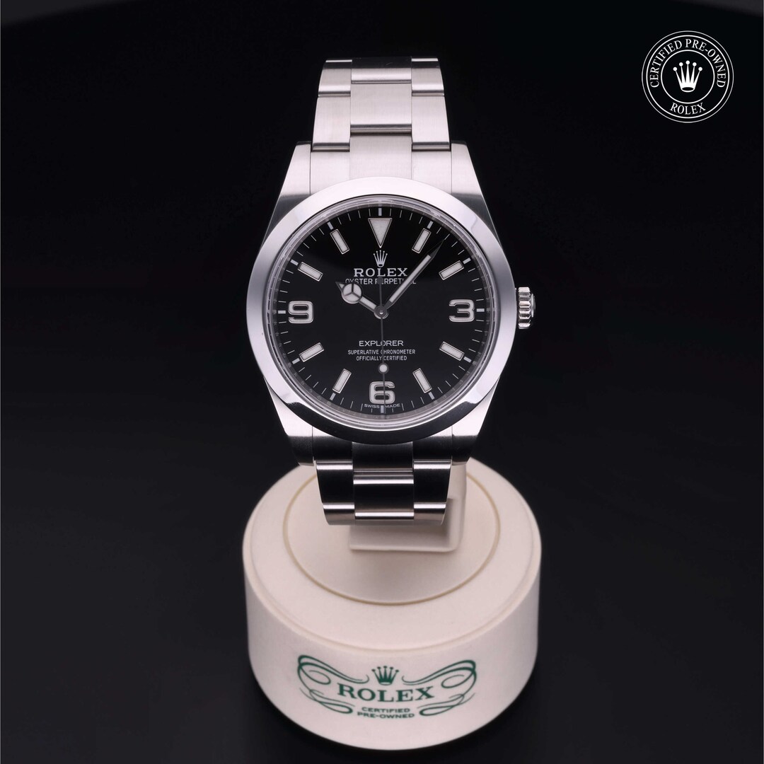 Rolex Rolex Certified Pre-Owned Explorer Rolex Rolex Certified Pre-Owned Explorer