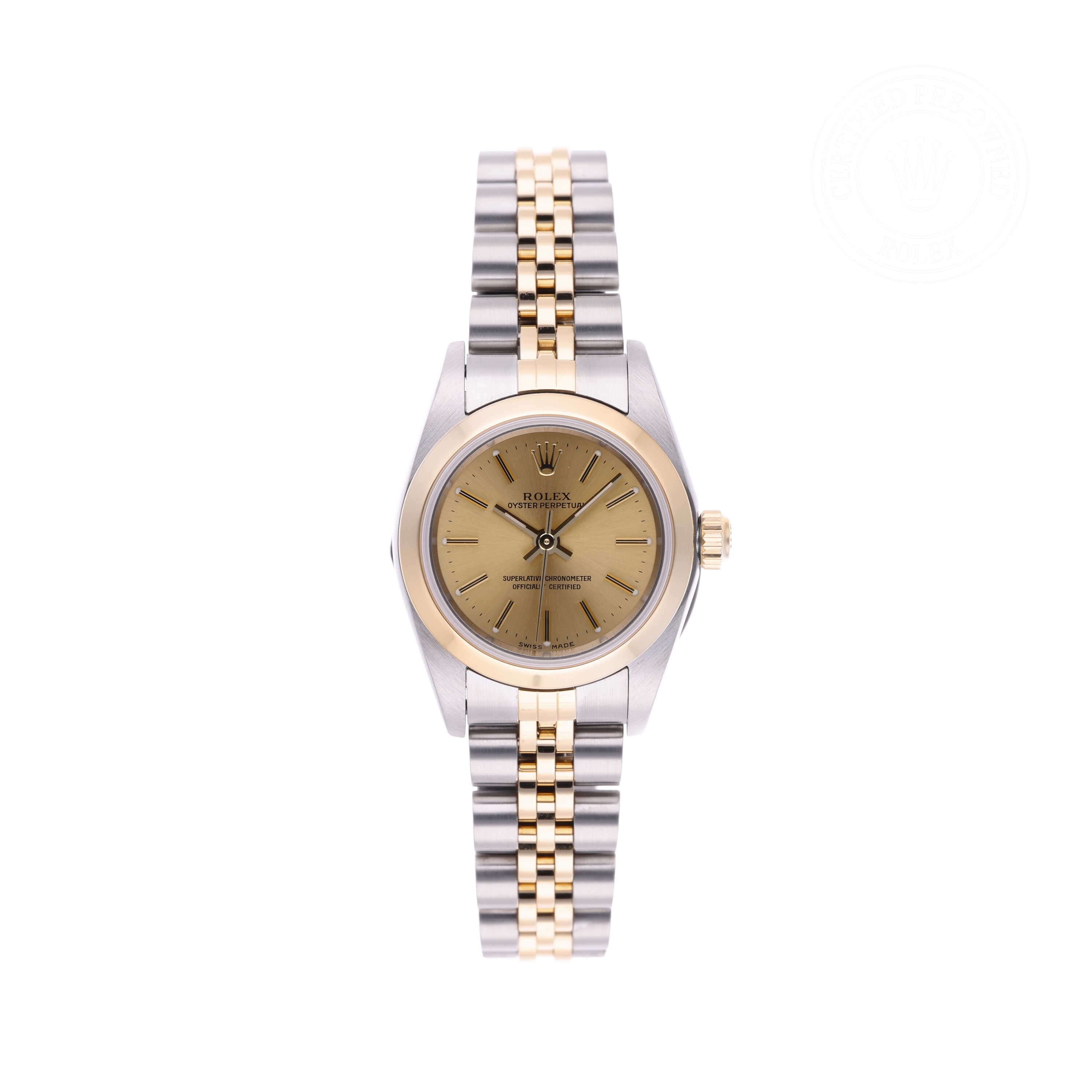 Rolex Oyster Perpetual 24 Official Certified Pre-Owned