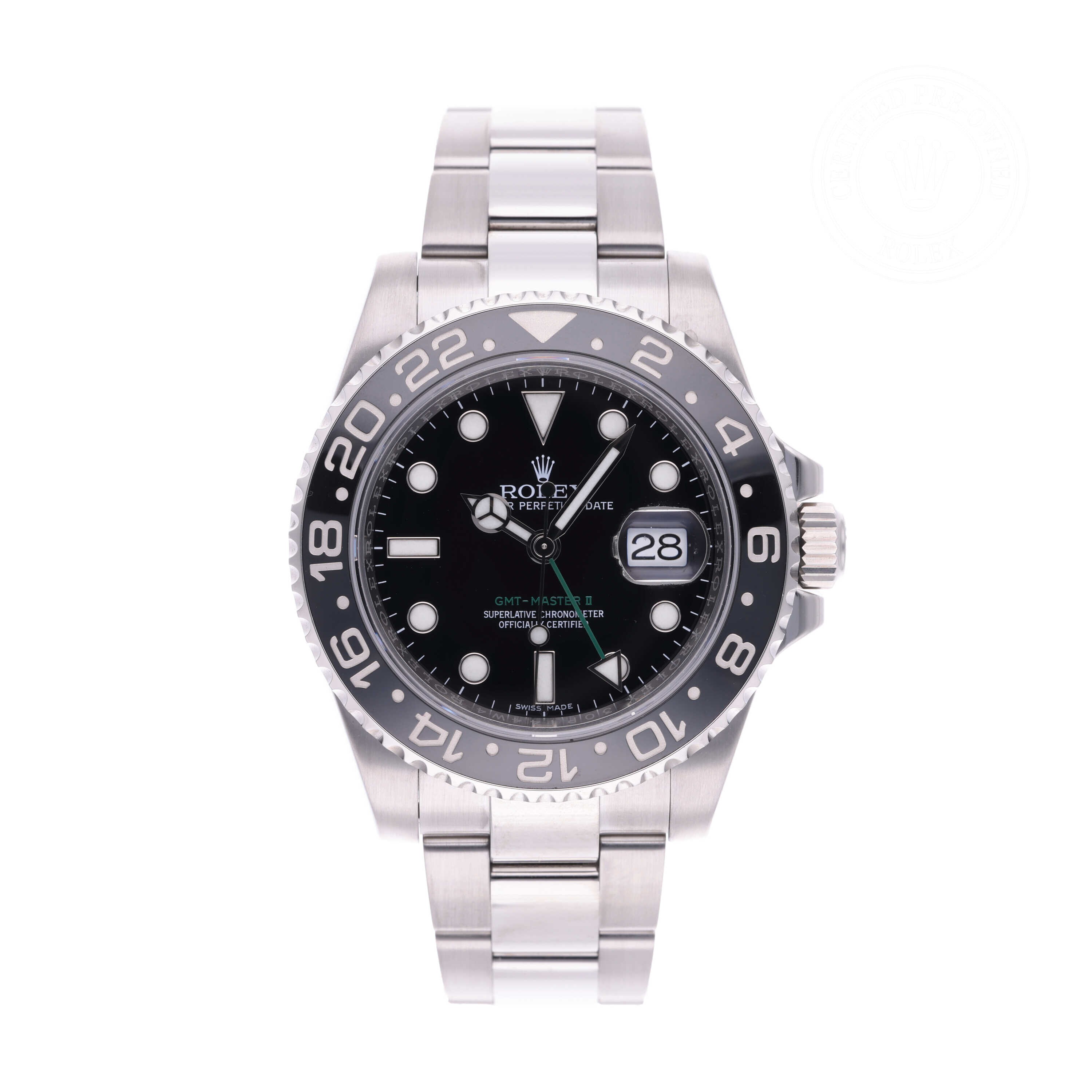 Rolex GMT-Master II Official Certified Pre-Owned