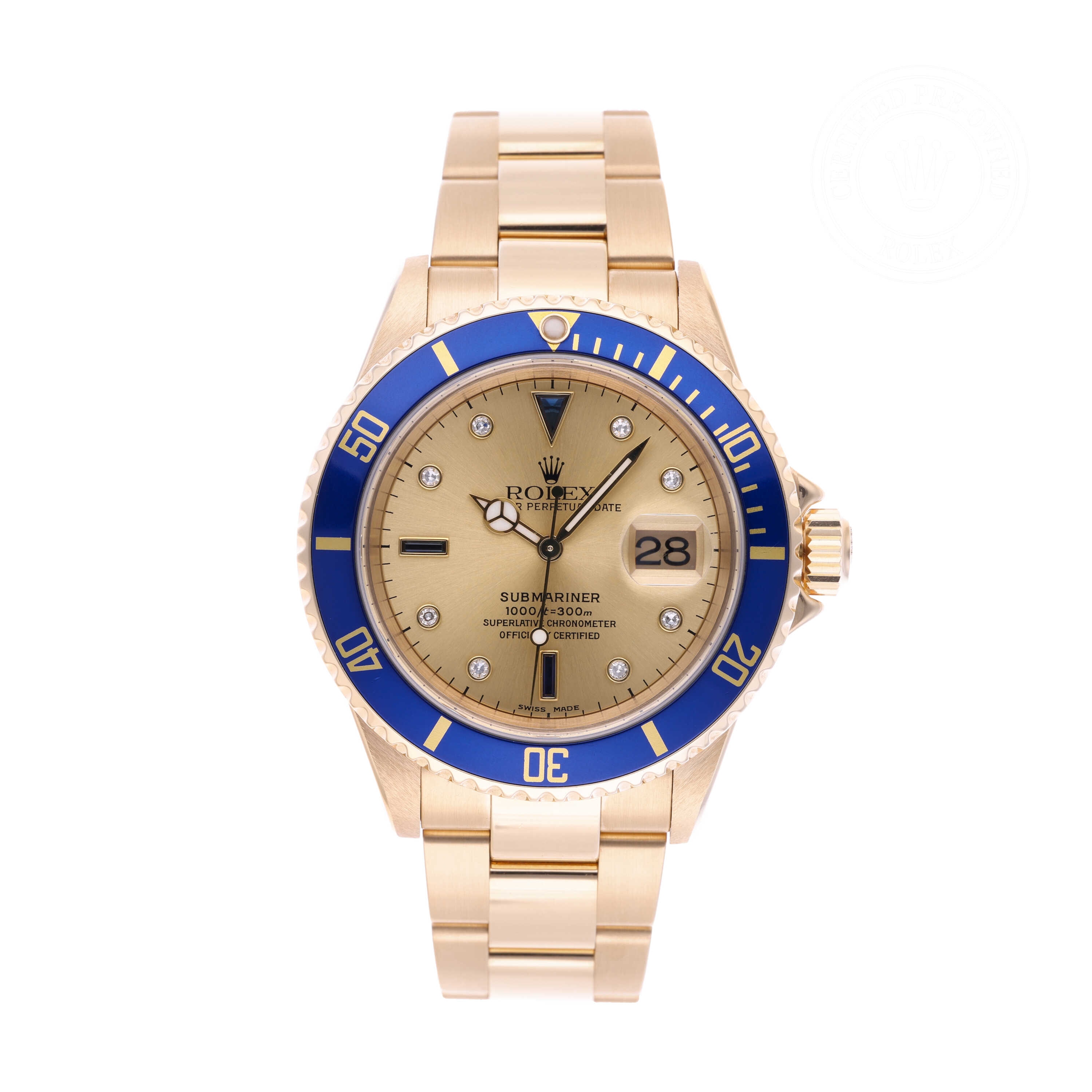Rolex Submariner Date Official Certified Pre-Owned