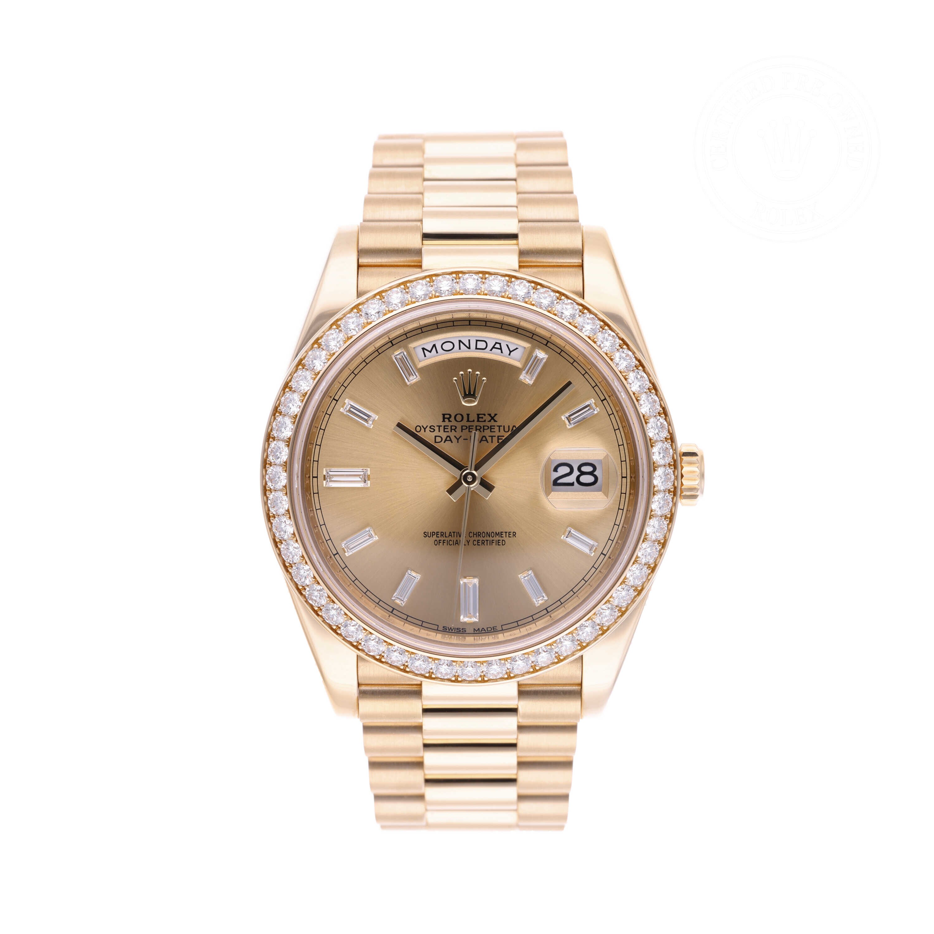Rolex Day-Date 40 Official Certified Pre-Owned
