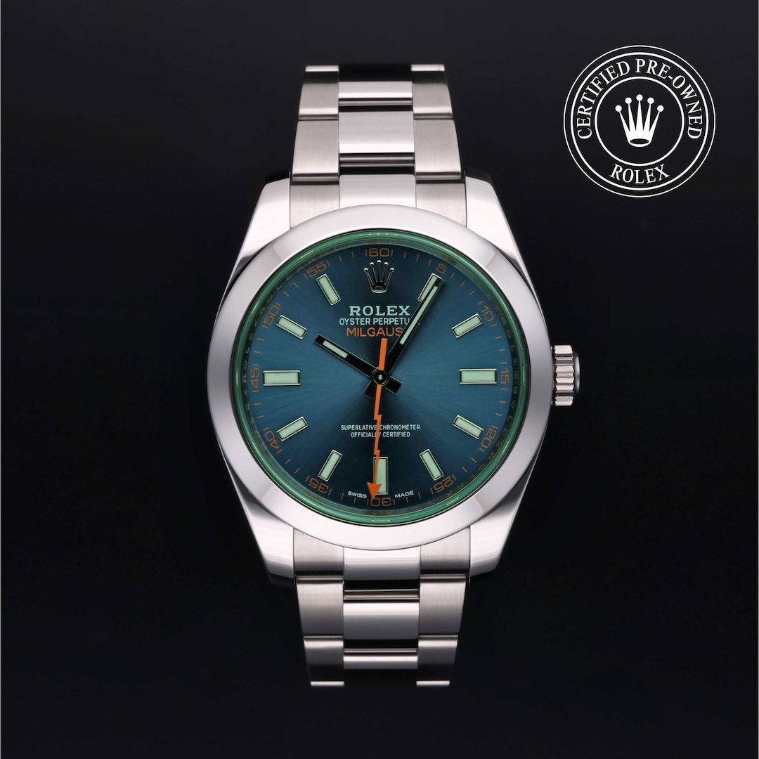 Rolex Certified Pre-Owned Milgauss Rolex Certified Pre-Owned Milgauss