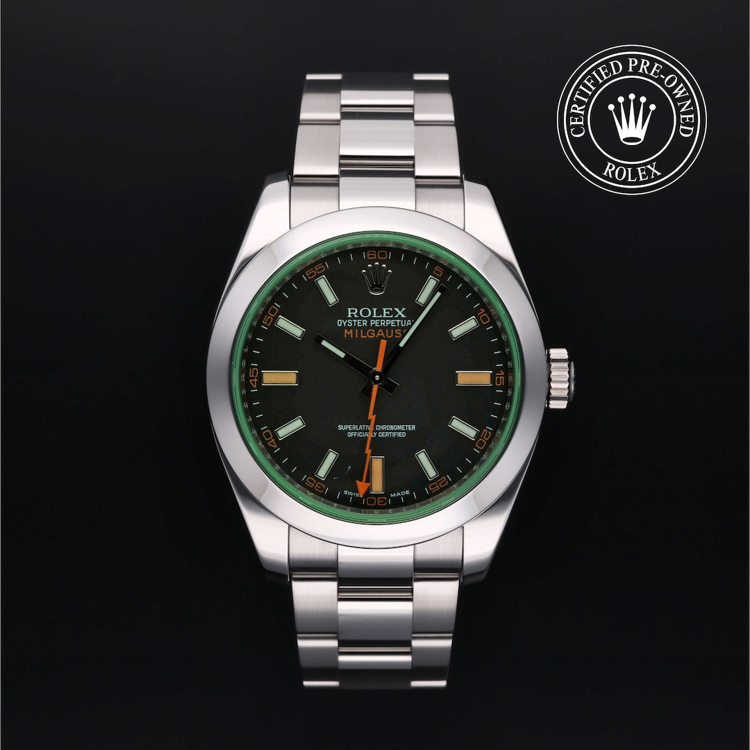 Rolex Certified Pre-Owned Milgauss Rolex Certified Pre-Owned Milgauss