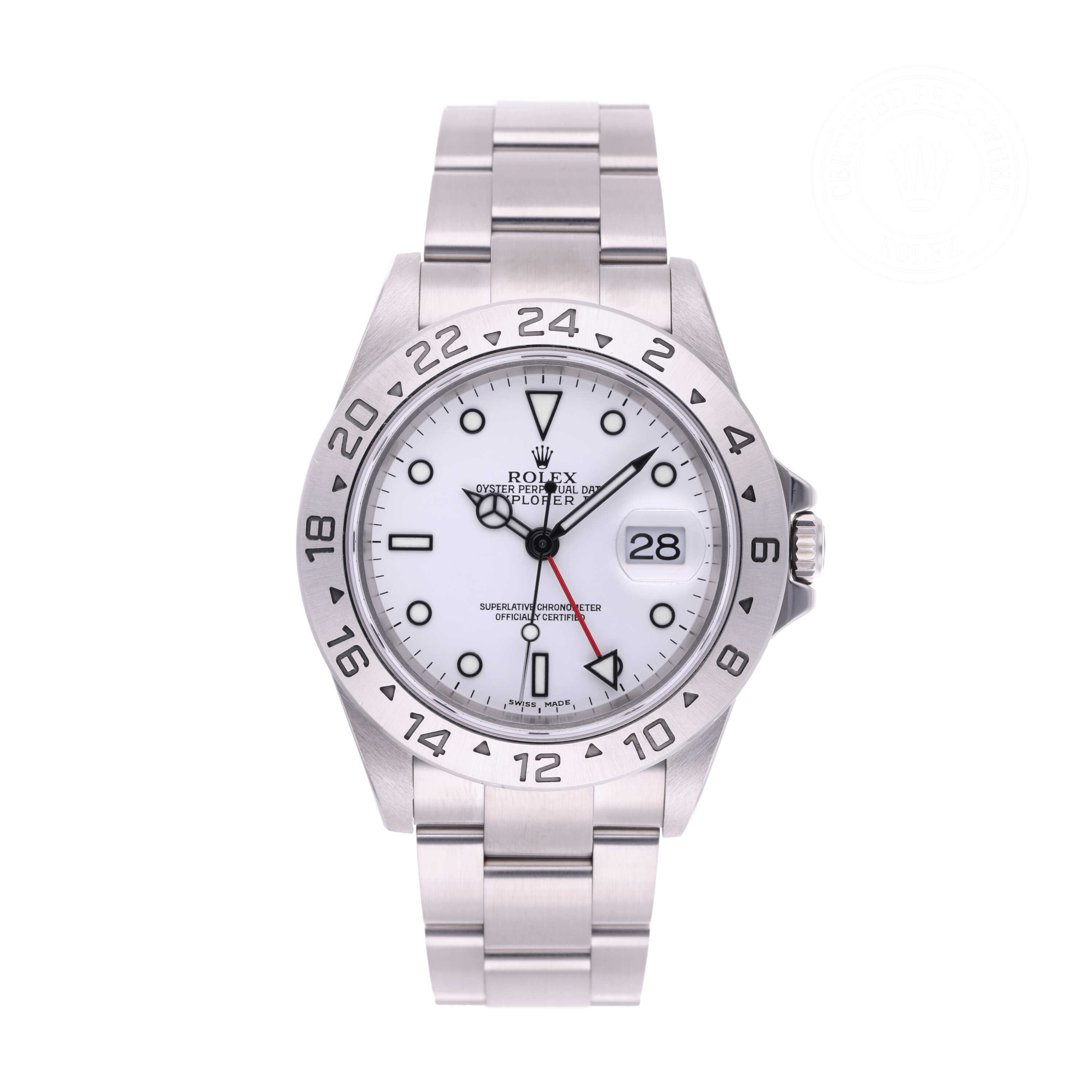 Rolex Explorer II Official Certified Pre-Owned