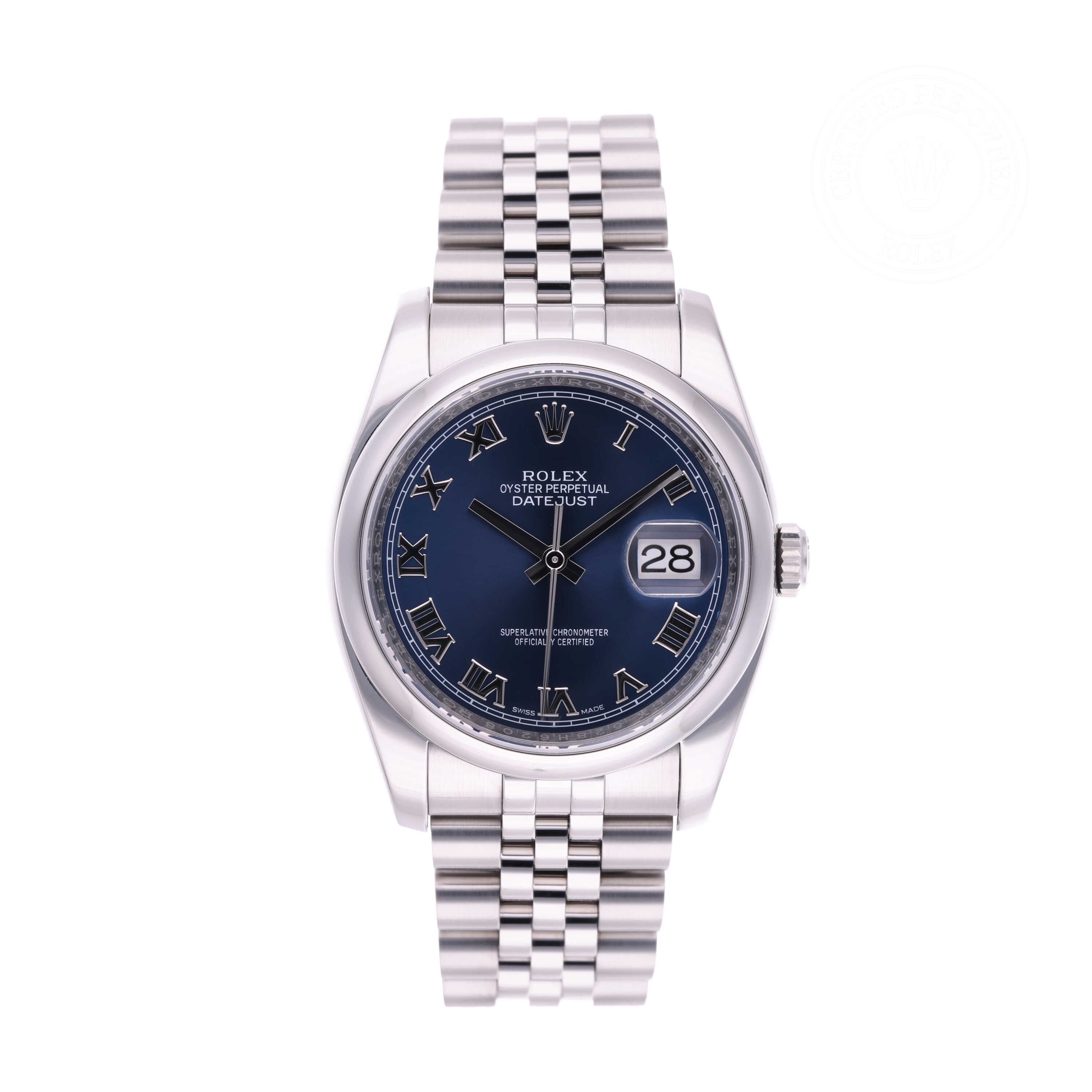 Rolex Datejust 36 Official Certified Pre-Owned