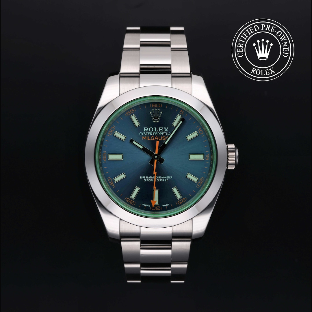 Rolex Certified Pre-Owned Milgauss Rolex Certified Pre-Owned Milgauss