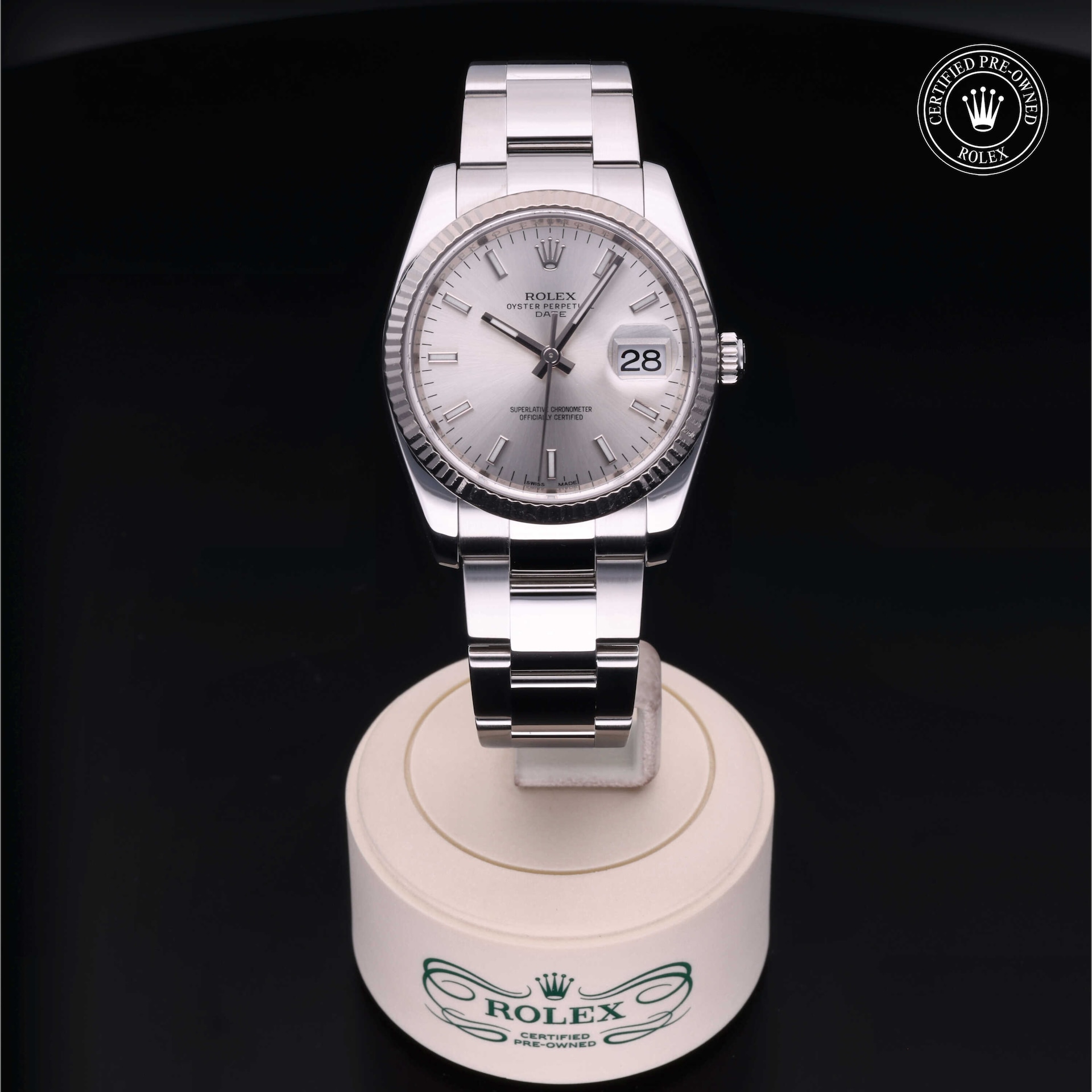 Rolex Rolex Certified Pre-Owned Oyster Perpetual Date 34