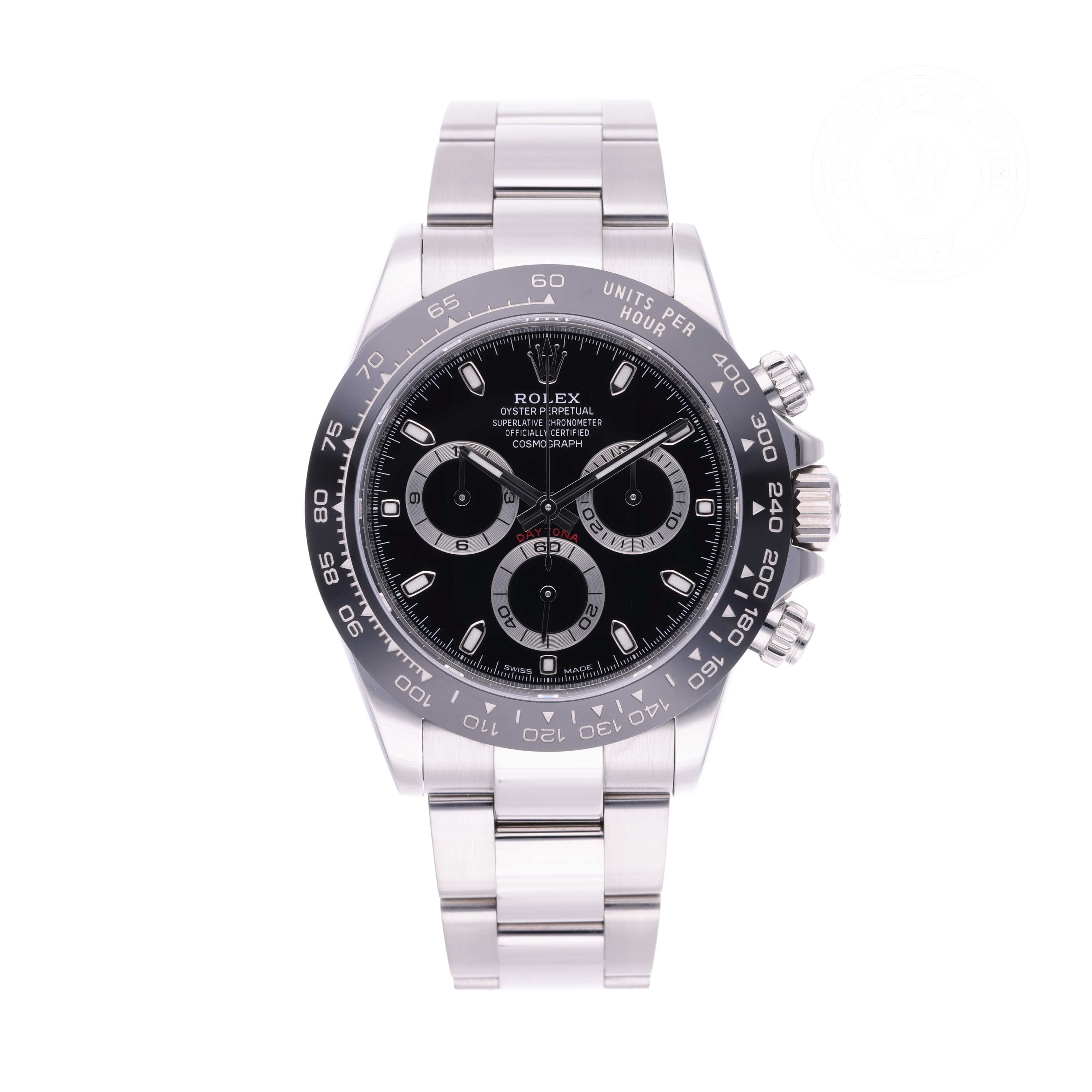 Rolex Cosmograph Daytona Official Certified Pre-Owned
