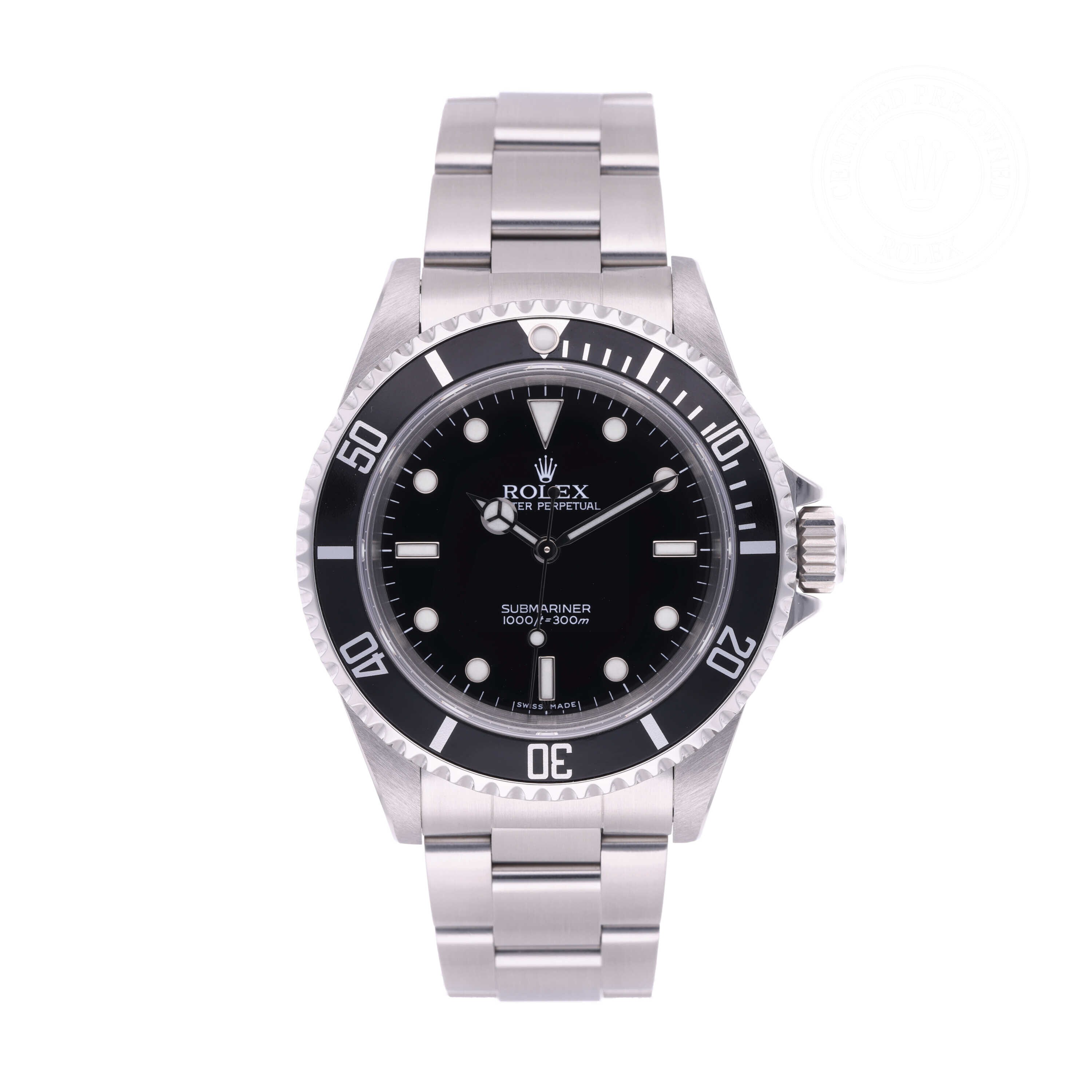 Rolex Submariner Official Certified Pre-Owned