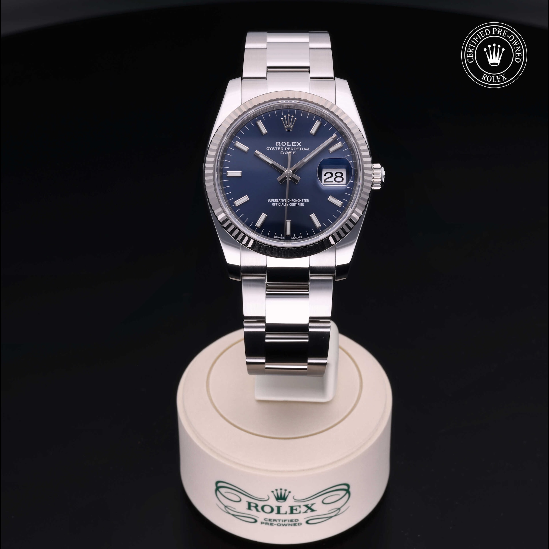 Rolex Rolex Certified Pre-Owned Oyster Perpetual Date 34