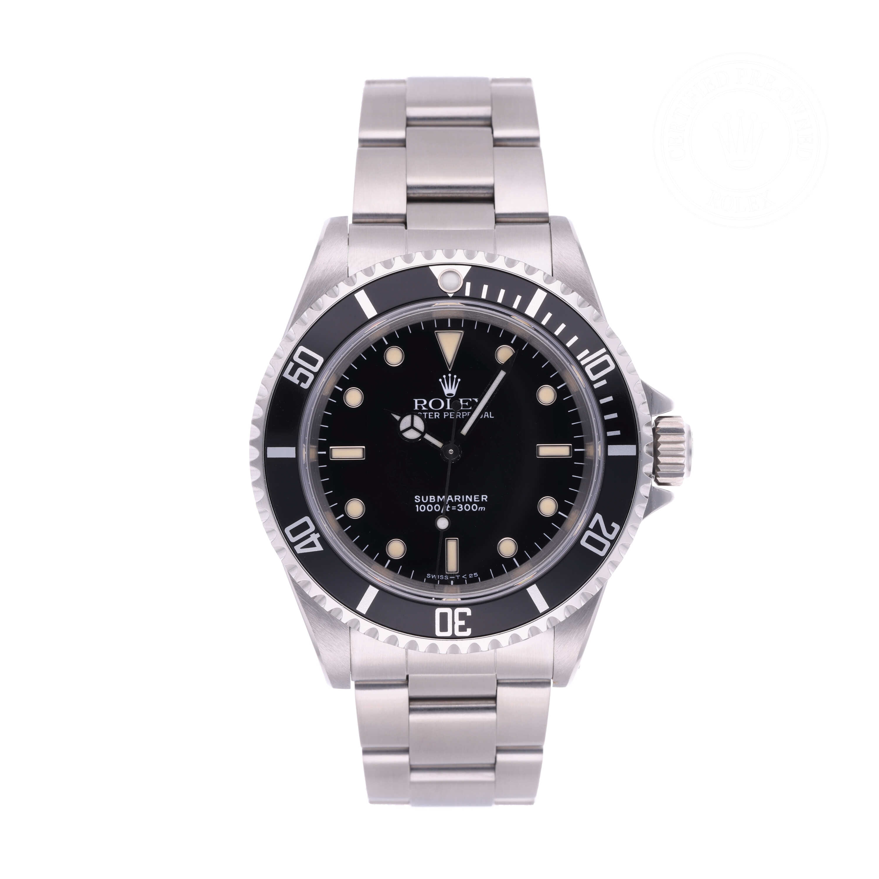 Rolex Submariner Official Certified Pre-Owned