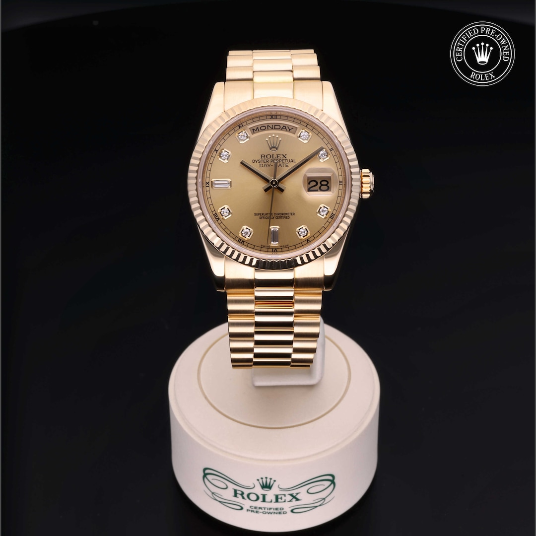 Rolex Rolex Certified Pre-Owned Day-Date 36 Rolex Rolex Certified Pre-Owned Day-Date 36