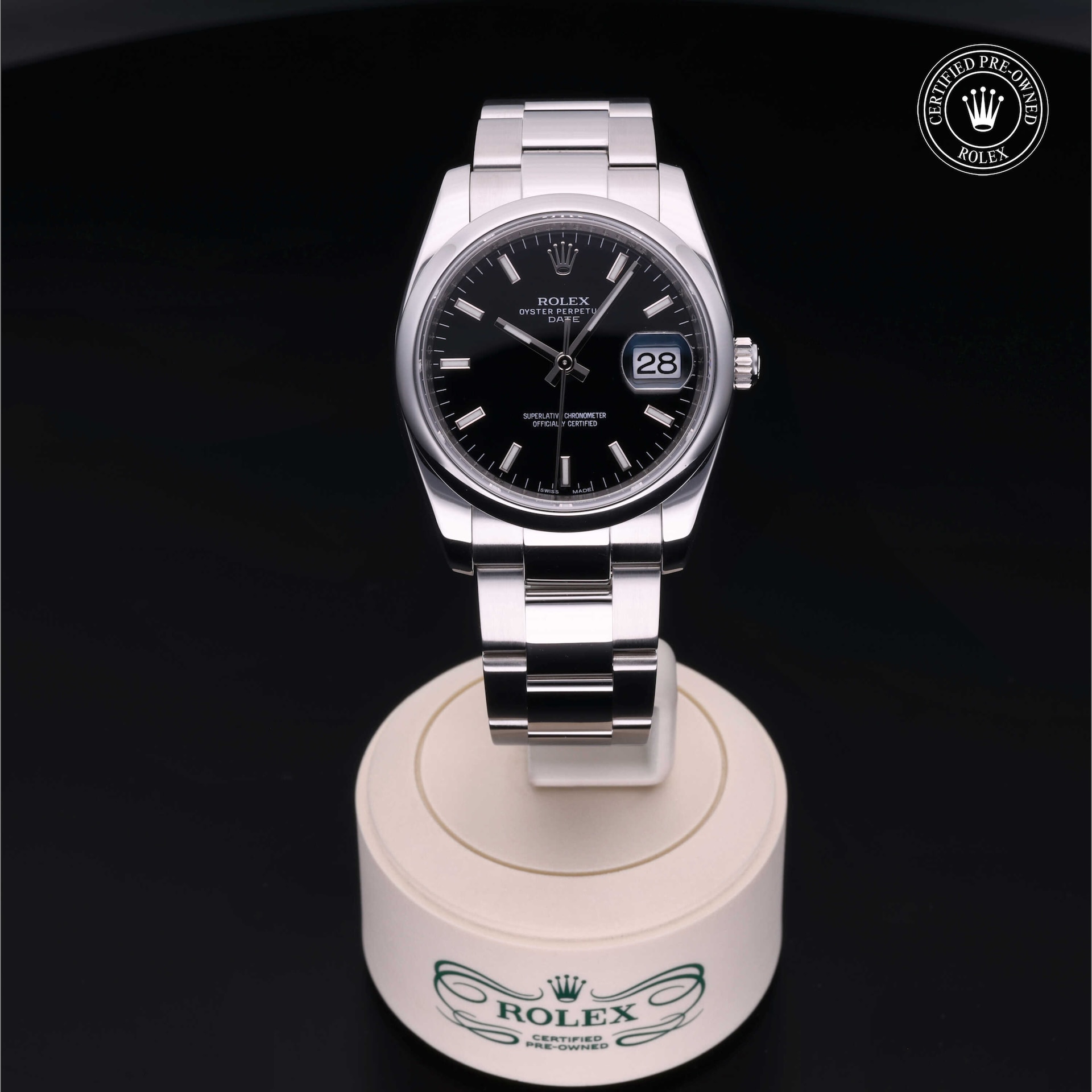 Rolex Certified Pre-Owned Oyster Perpetual Date 34