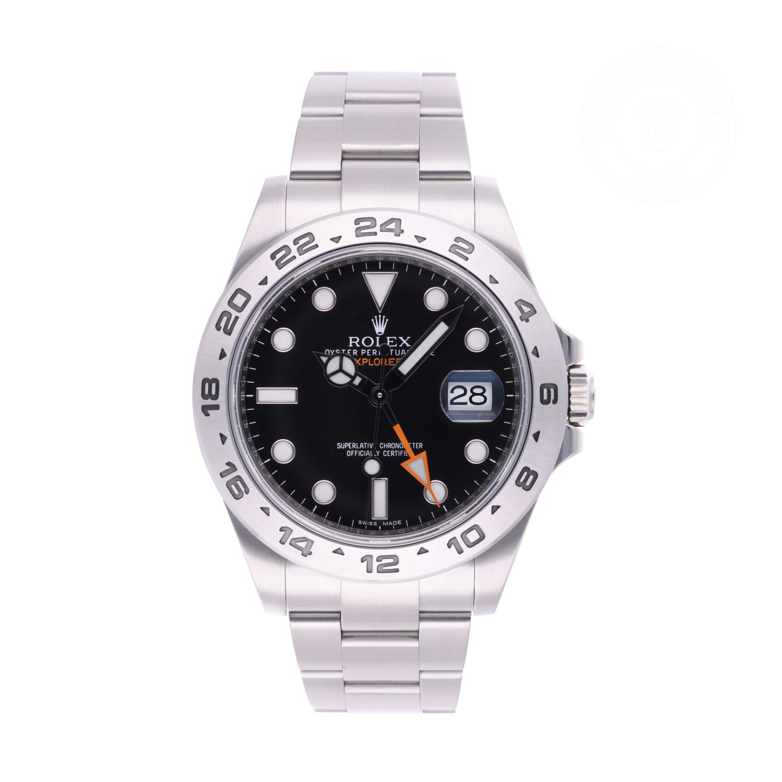 Rolex Explorer II Official Certified Pre-Owned
