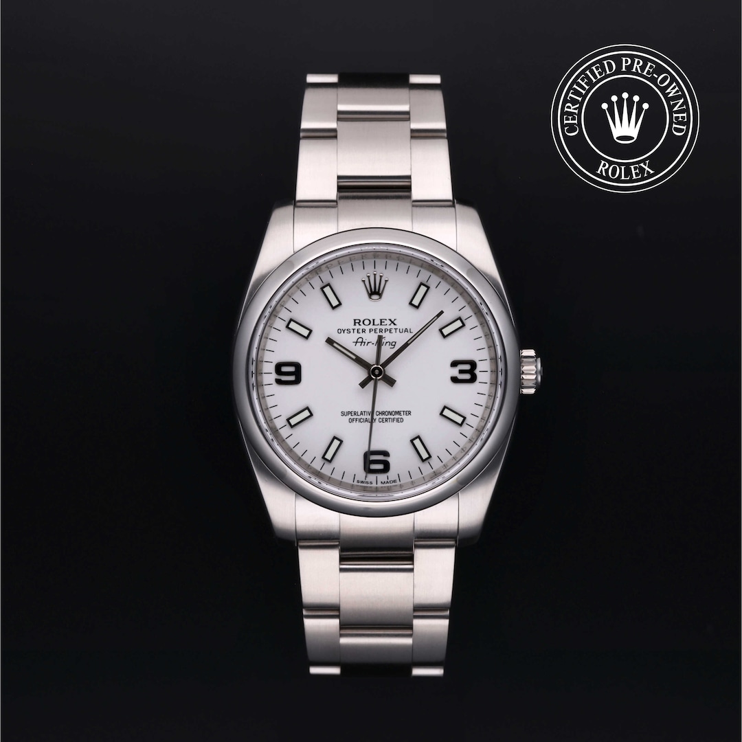 Rolex Rolex Certified Pre-Owned Oyster Perpetual 34 Rolex Rolex Certified Pre-Owned Oyster Perpetual 34