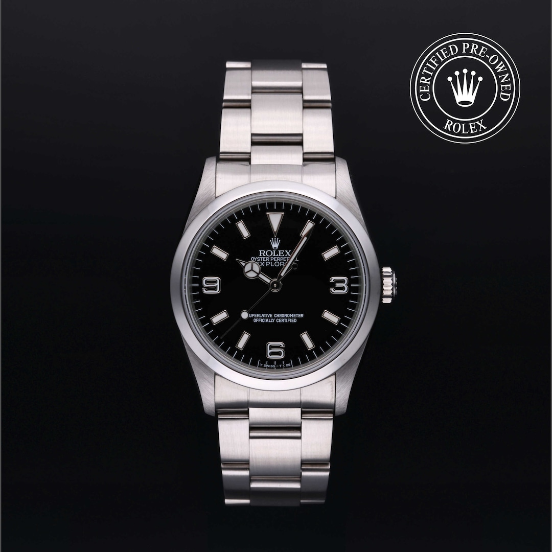 Rolex Certified Pre Owned Explorer 36 M14270 Mayors