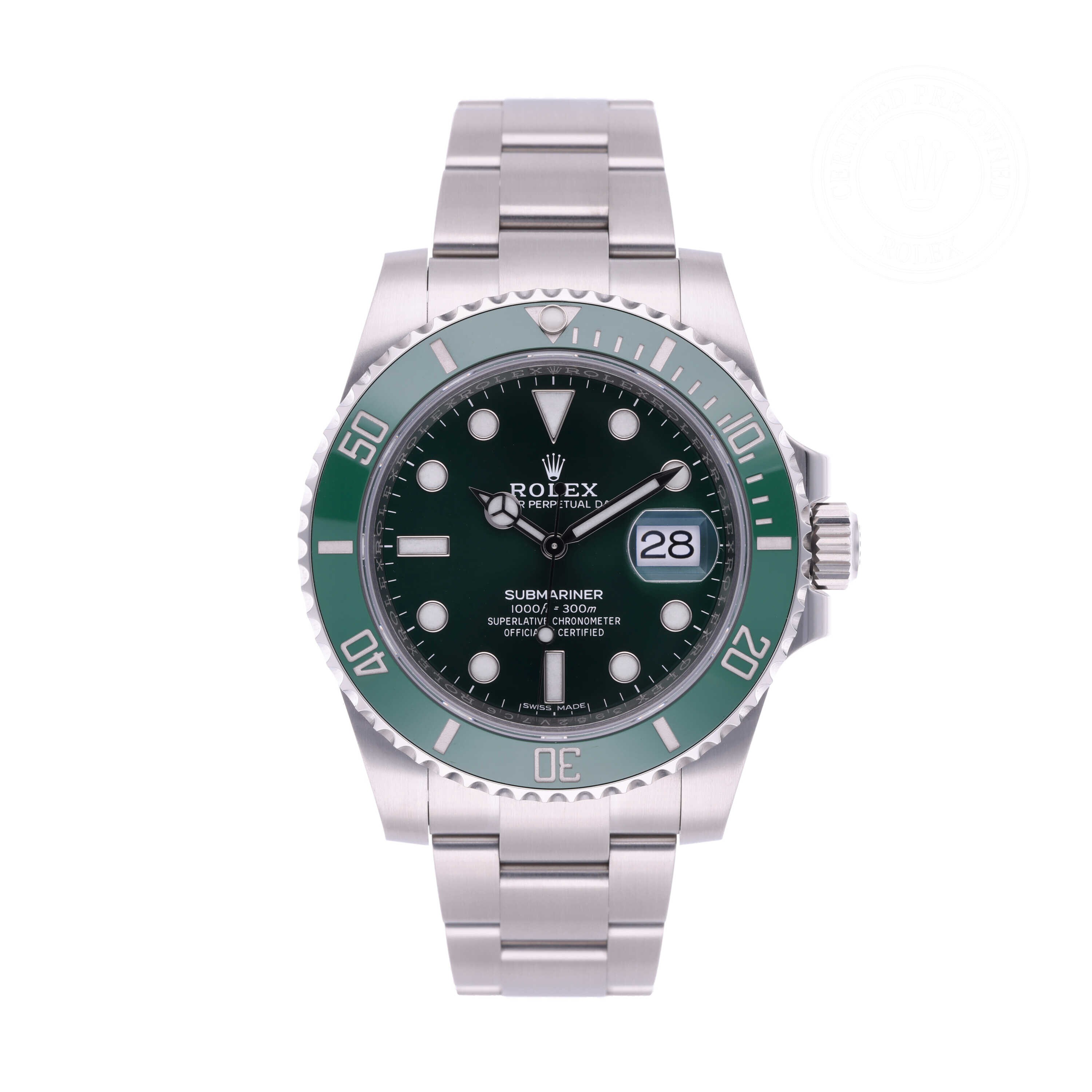 Rolex Submariner Date Official Certified Pre-Owned