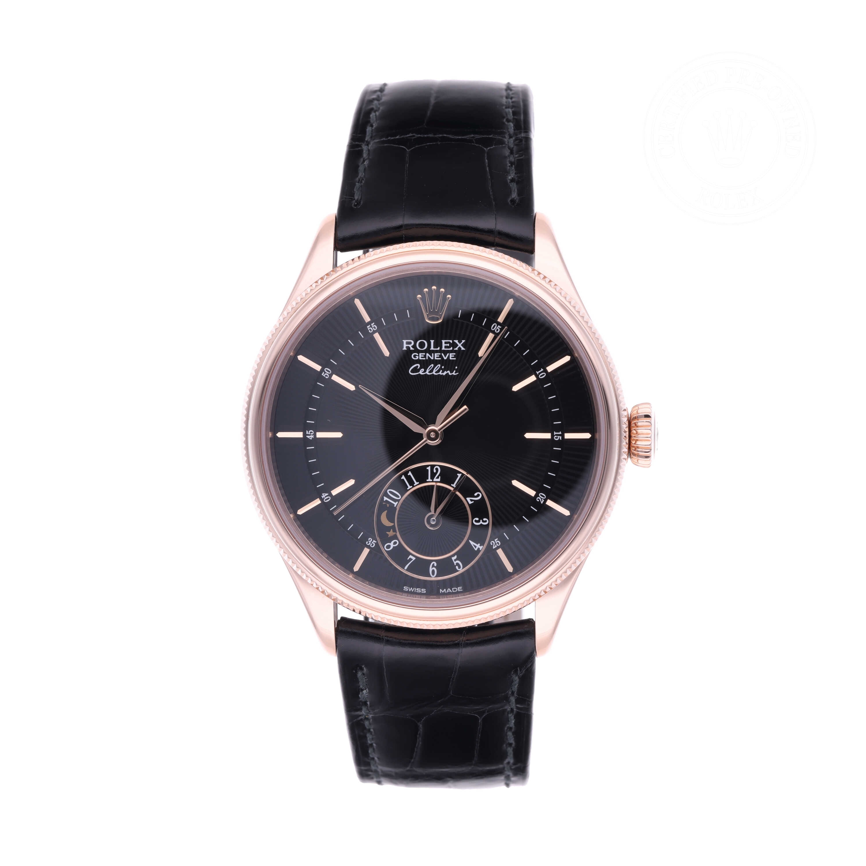 Rolex Cellini Dual Time Official Certified Pre-Owned