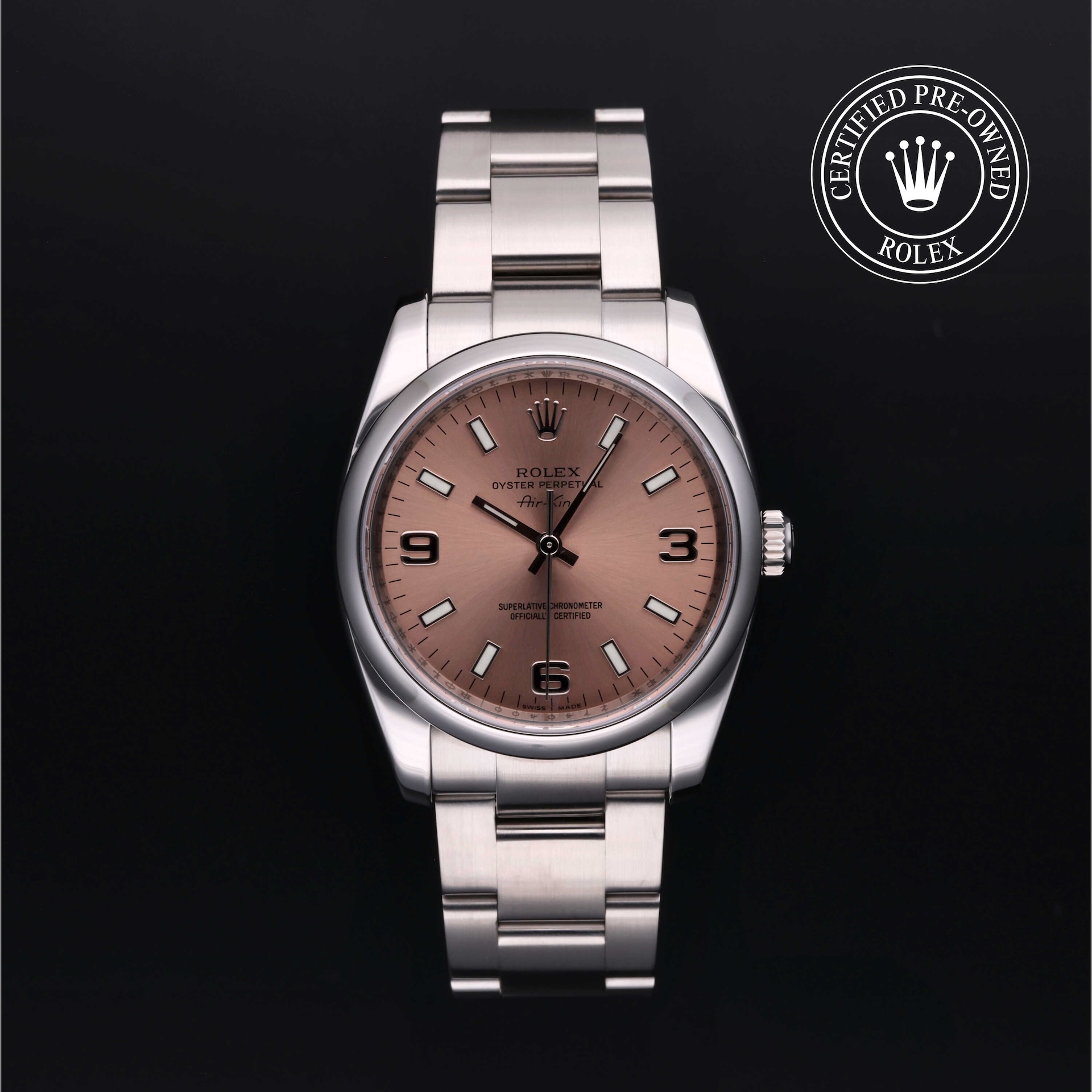 Air King Rolex Certified Pre Owned Goldsmiths