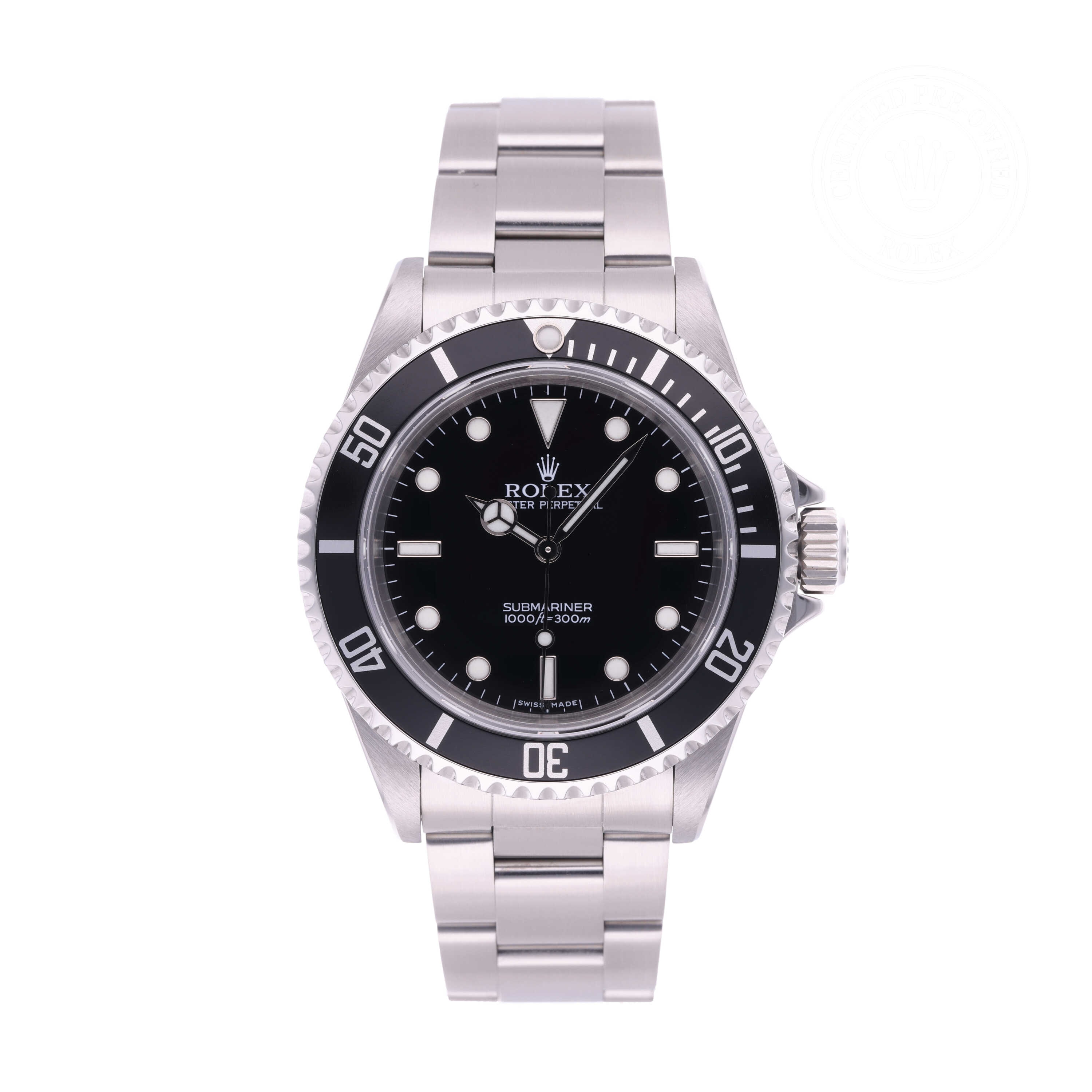 Rolex Submariner Official Certified Pre-Owned