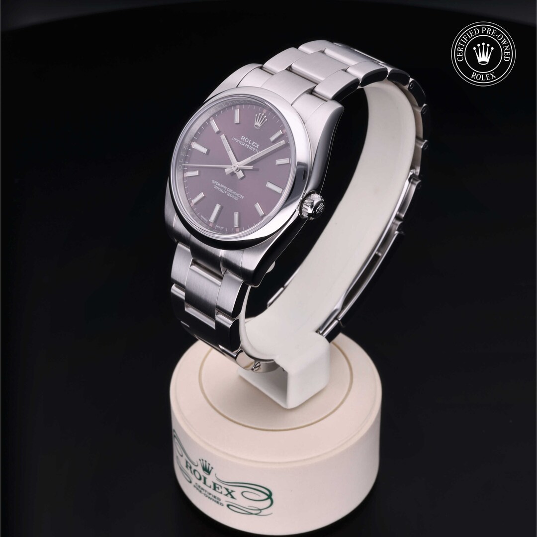 Rolex Rolex Certified Pre-Owned Oyster Perpetual 34 Rolex Rolex Certified Pre-Owned Oyster Perpetual 34