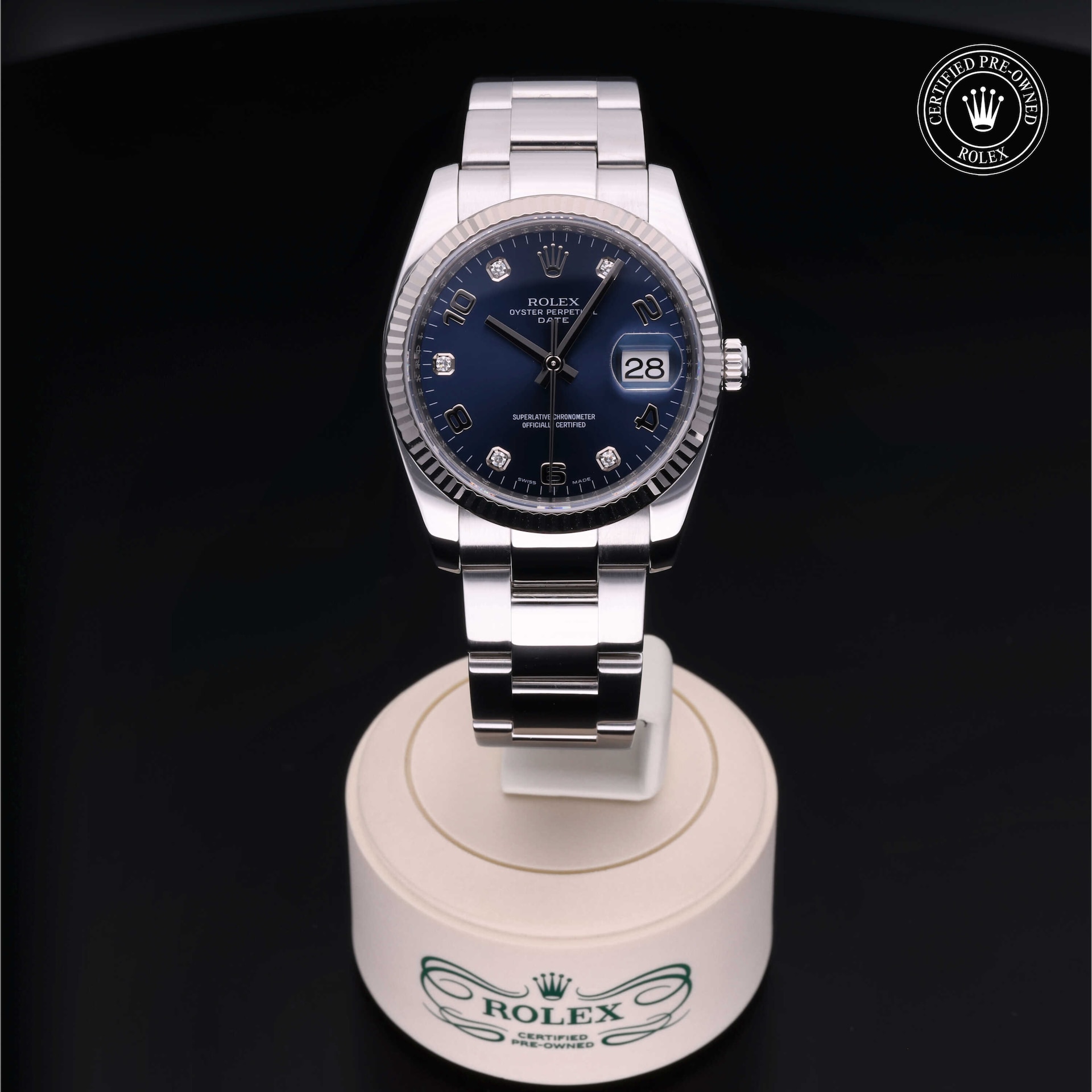 Rolex Rolex Certified Pre-Owned Oyster Perpetual Date 34