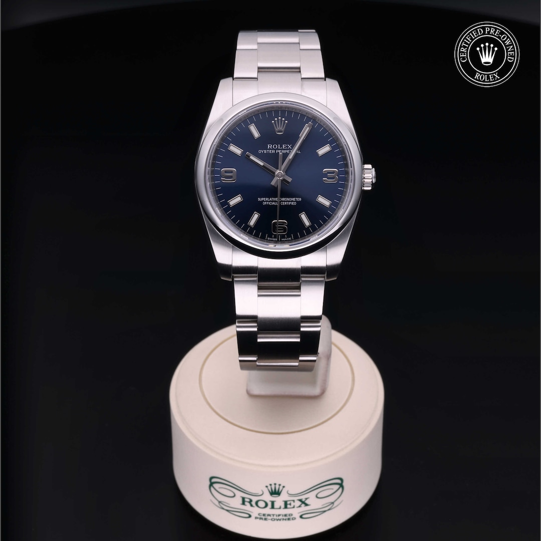 Rolex Rolex Certified Pre-Owned Oyster Perpetual 34 Rolex Rolex Certified Pre-Owned Oyster Perpetual 34