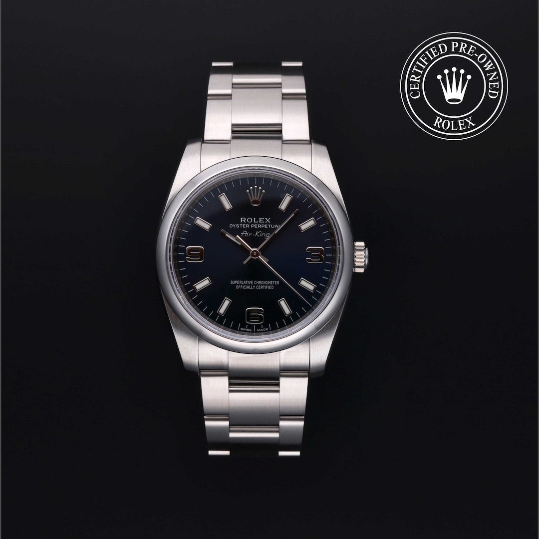 Rolex Rolex Certified Pre-Owned Oyster Perpetual 34 Rolex Rolex Certified Pre-Owned Oyster Perpetual 34