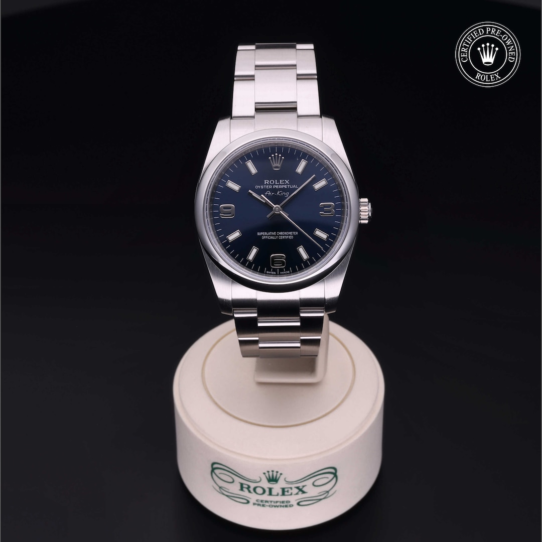 Rolex Rolex Certified Pre-Owned Oyster Perpetual 34 Rolex Rolex Certified Pre-Owned Oyster Perpetual 34
