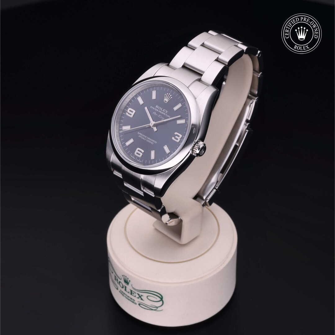 Rolex Rolex Certified Pre-Owned Oyster Perpetual 34 Rolex Rolex Certified Pre-Owned Oyster Perpetual 34