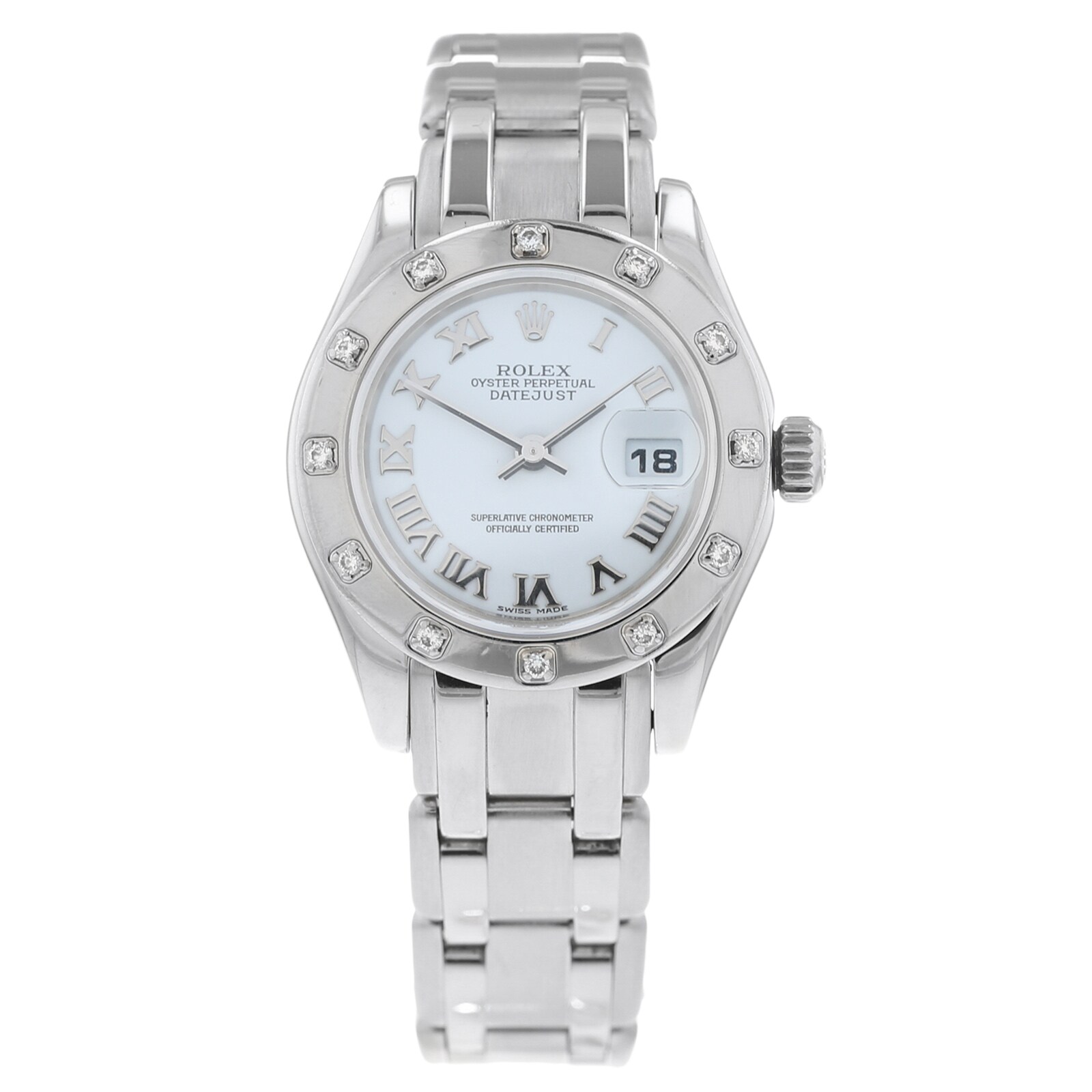pre owned ladies rolex pearlmaster