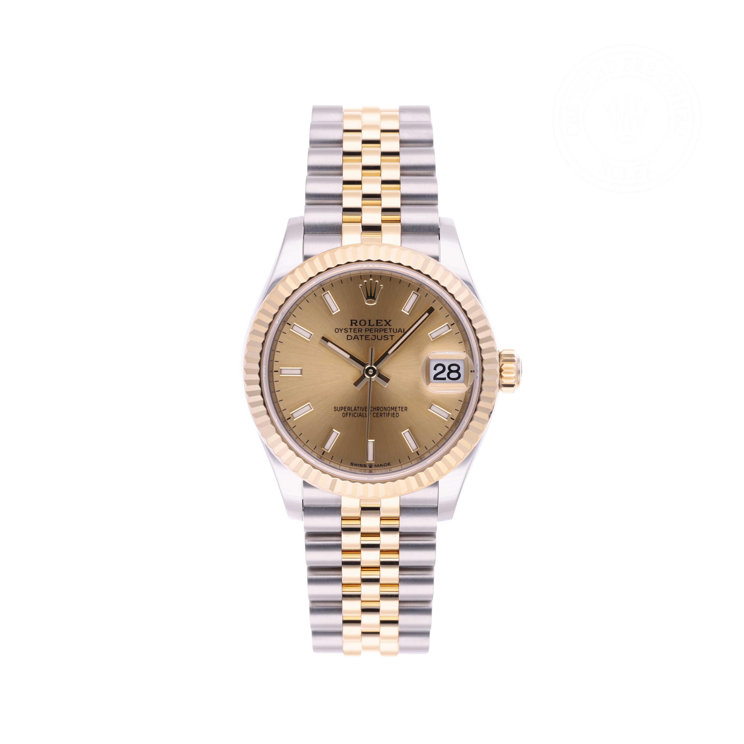 Rolex Datejust 31 Official Certified Pre-Owned