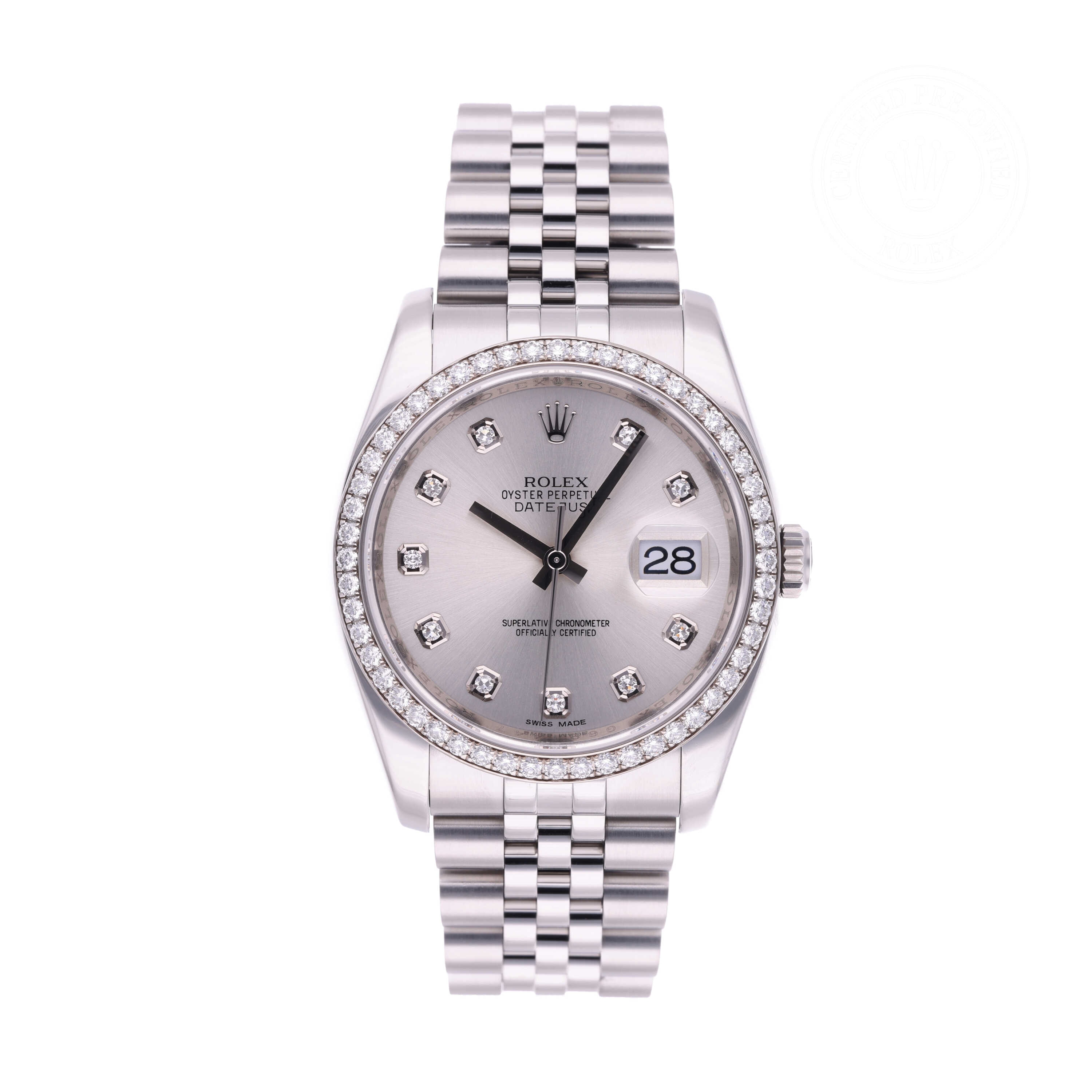 Rolex Datejust 36 Official Certified Pre-Owned