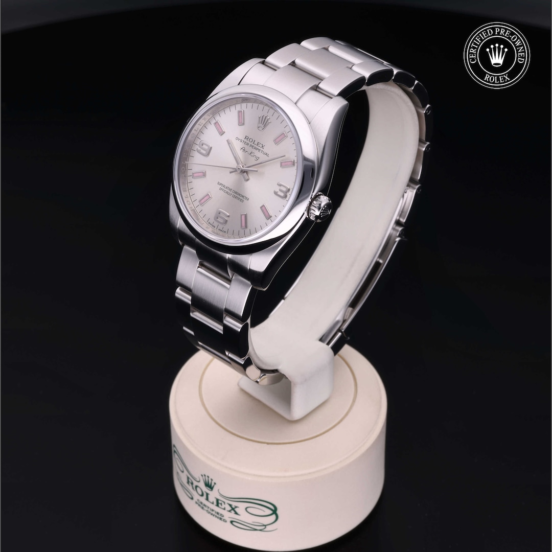 Rolex Rolex Certified Pre-Owned Oyster Perpetual 34 Rolex Rolex Certified Pre-Owned Oyster Perpetual 34