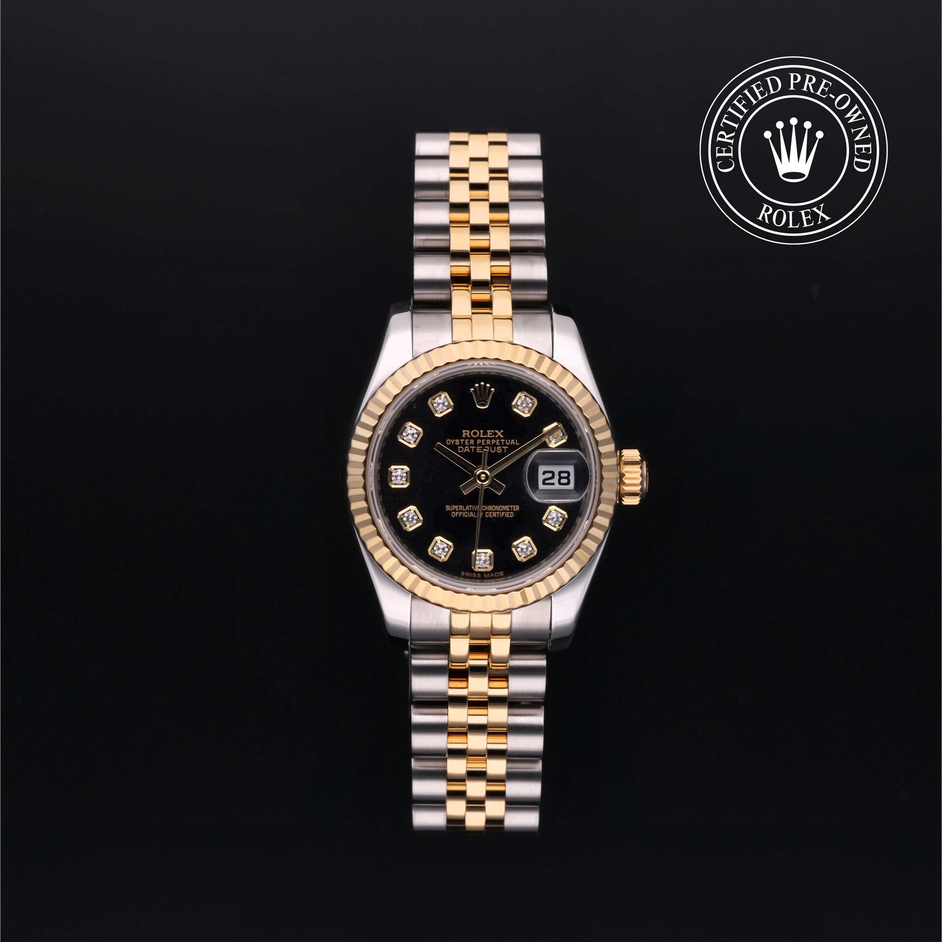 Lady Datejust Rolex Certified Pre Owned Goldsmiths