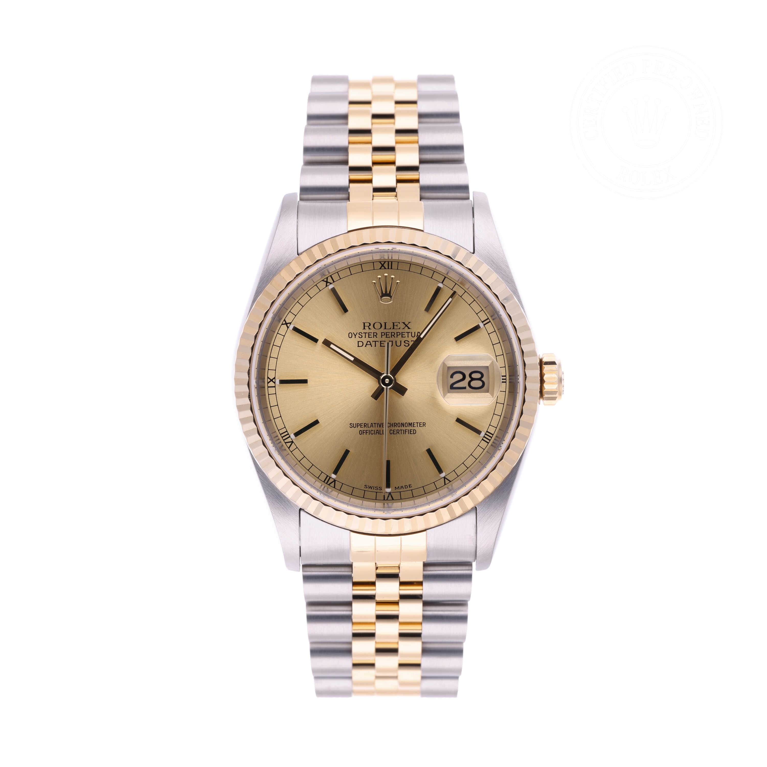 Rolex Datejust 36 Official Certified Pre-Owned