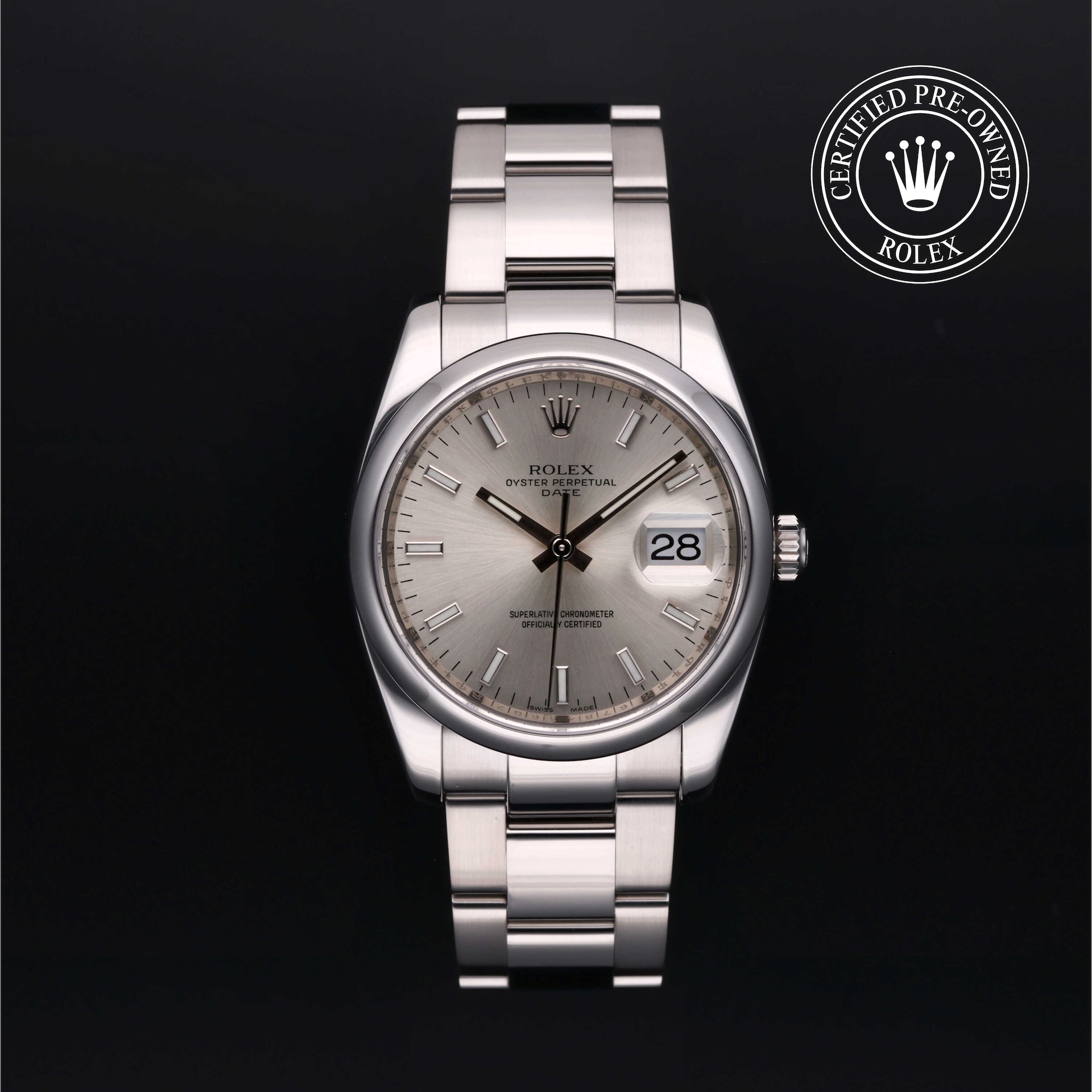 Oyster Perpetual Rolex Certified Pre Owned Goldsmiths