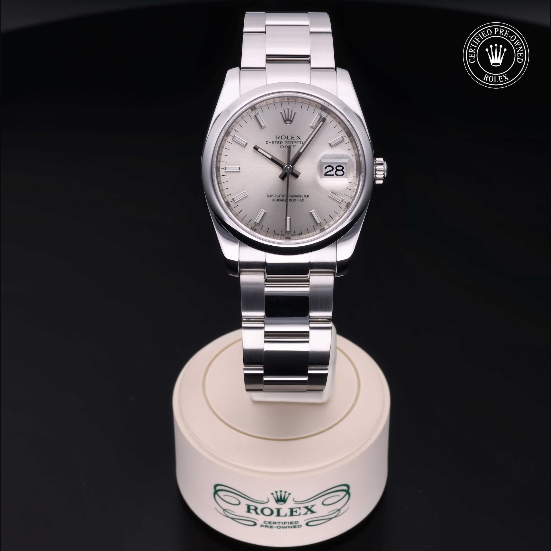 Rolex Certified Pre-Owned Oyster Perpetual Date 34