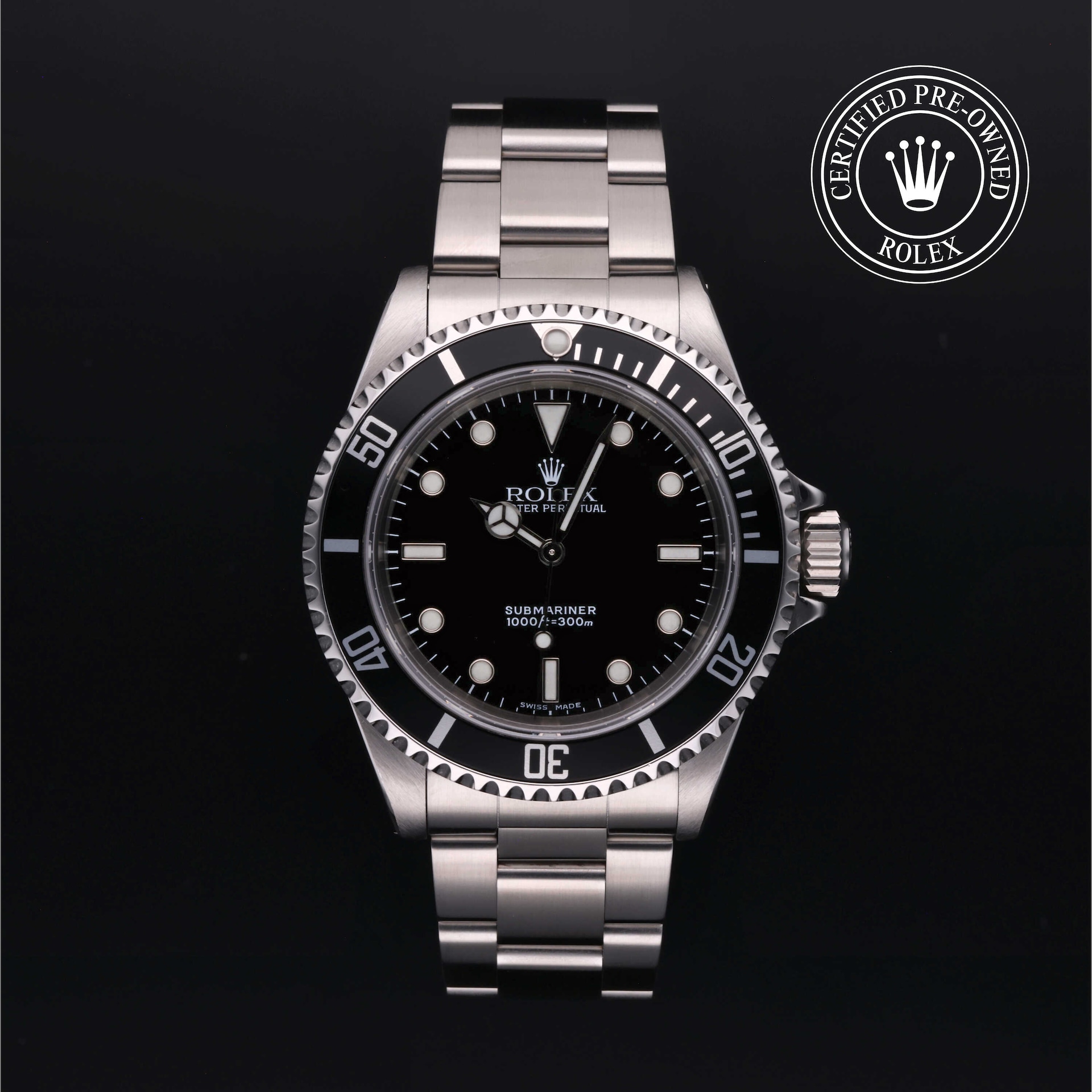 Submariner Rolex Certified Pre Owned Goldsmiths