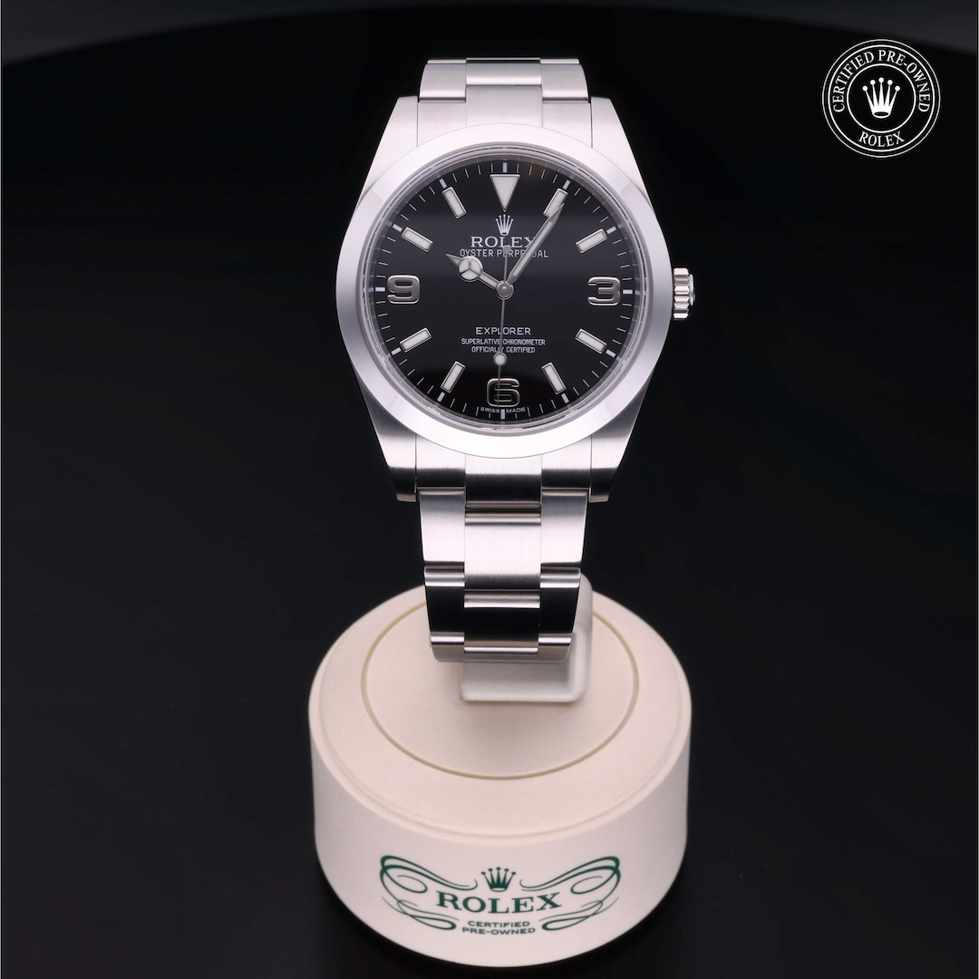 Rolex Rolex Certified Pre-Owned Explorer Rolex Rolex Certified Pre-Owned Explorer